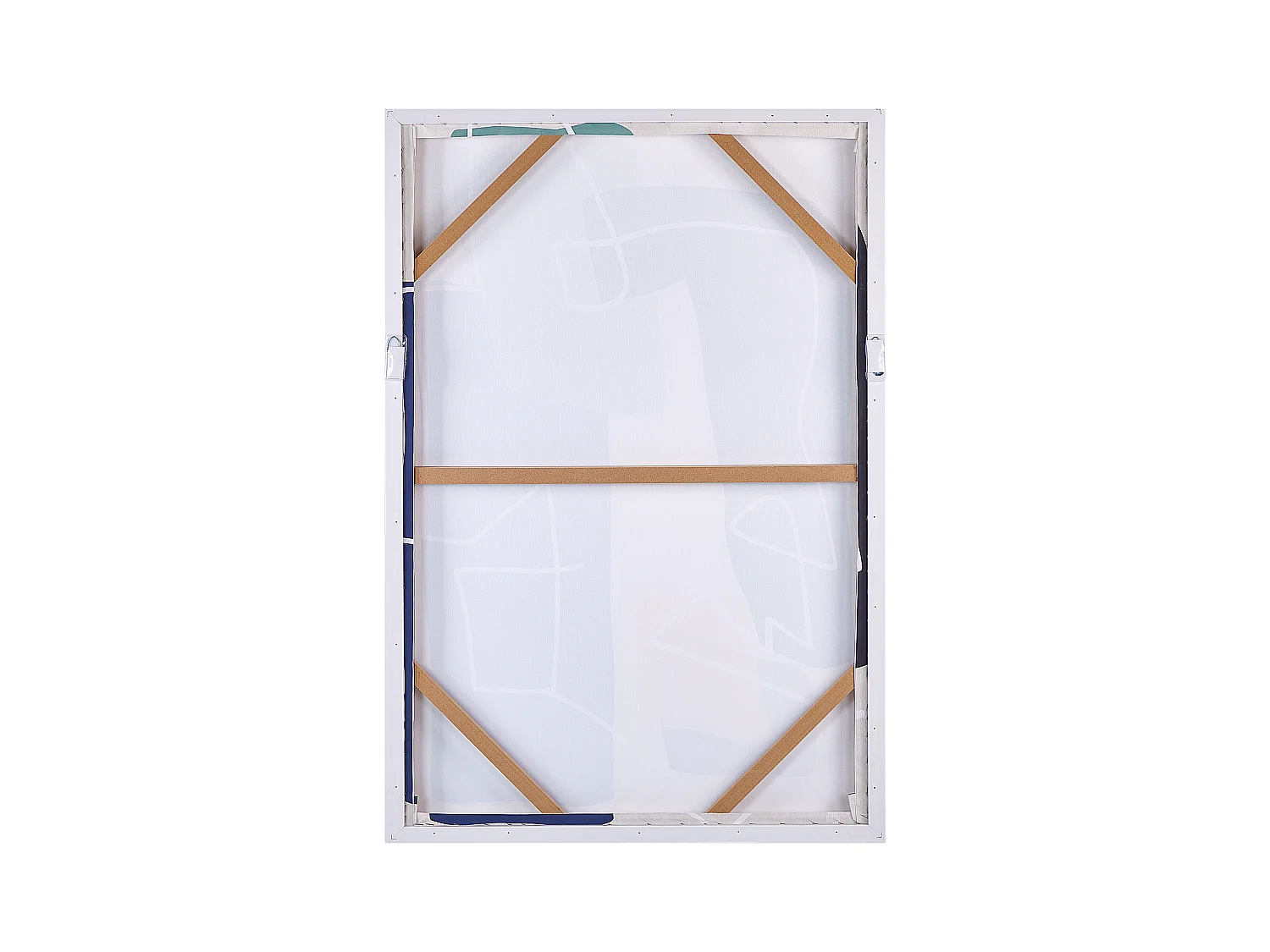 Canvas FRISA Abstract motief 63 x 99 cm Multicolor