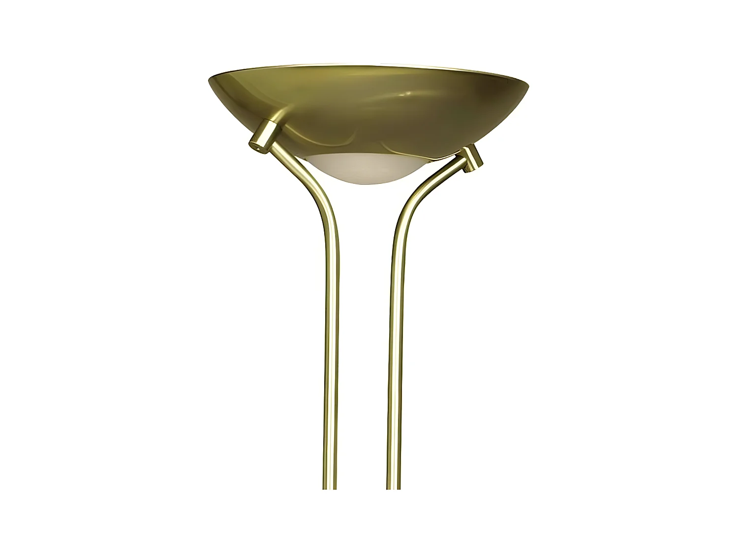 Lampadaire LED avec étagère Olimpia et bras de lecture orientable 18W+5W H180cm - Cuir