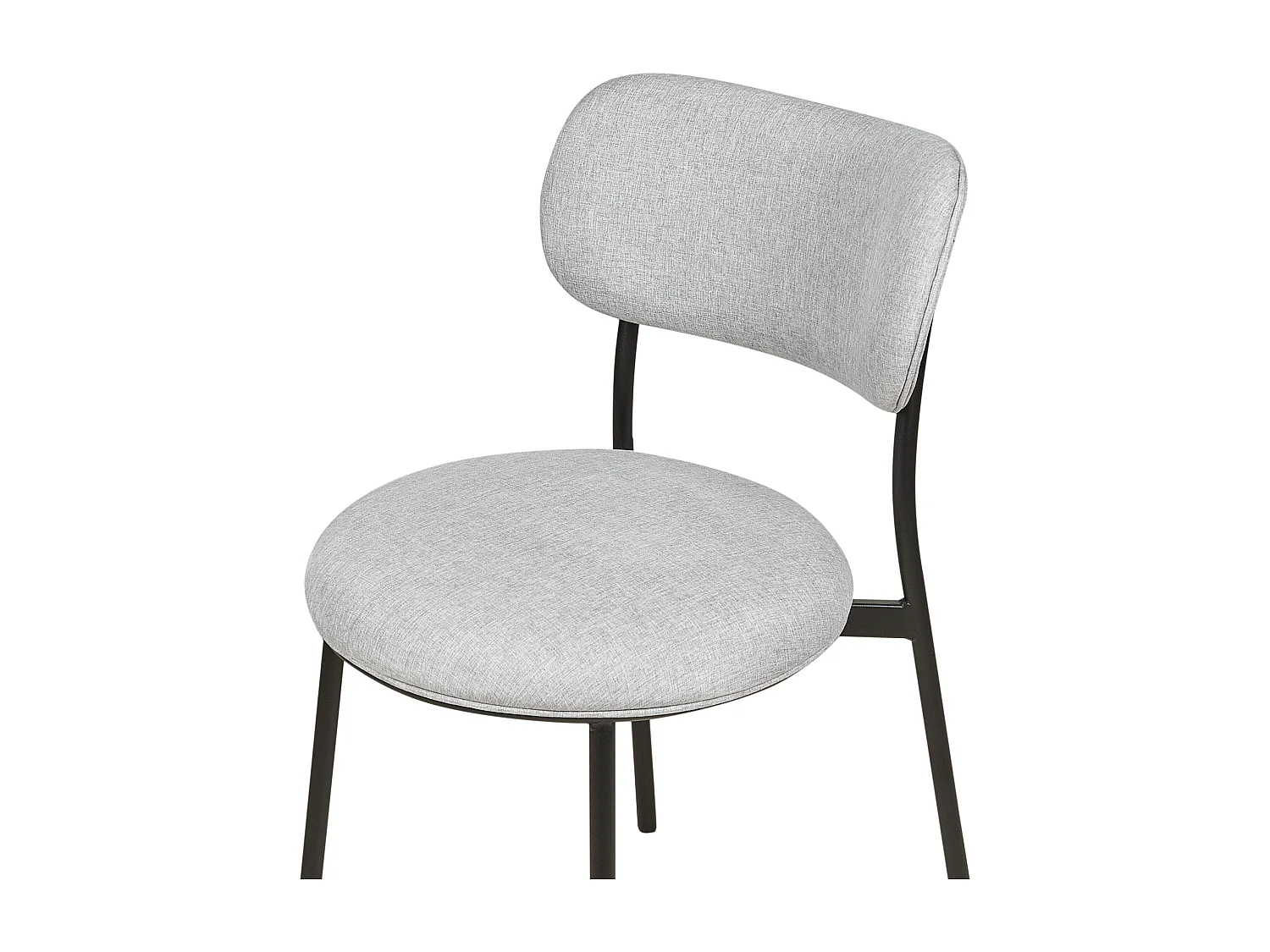 Set van 2 eetkamerstoelen CASEY Lichtgrijs