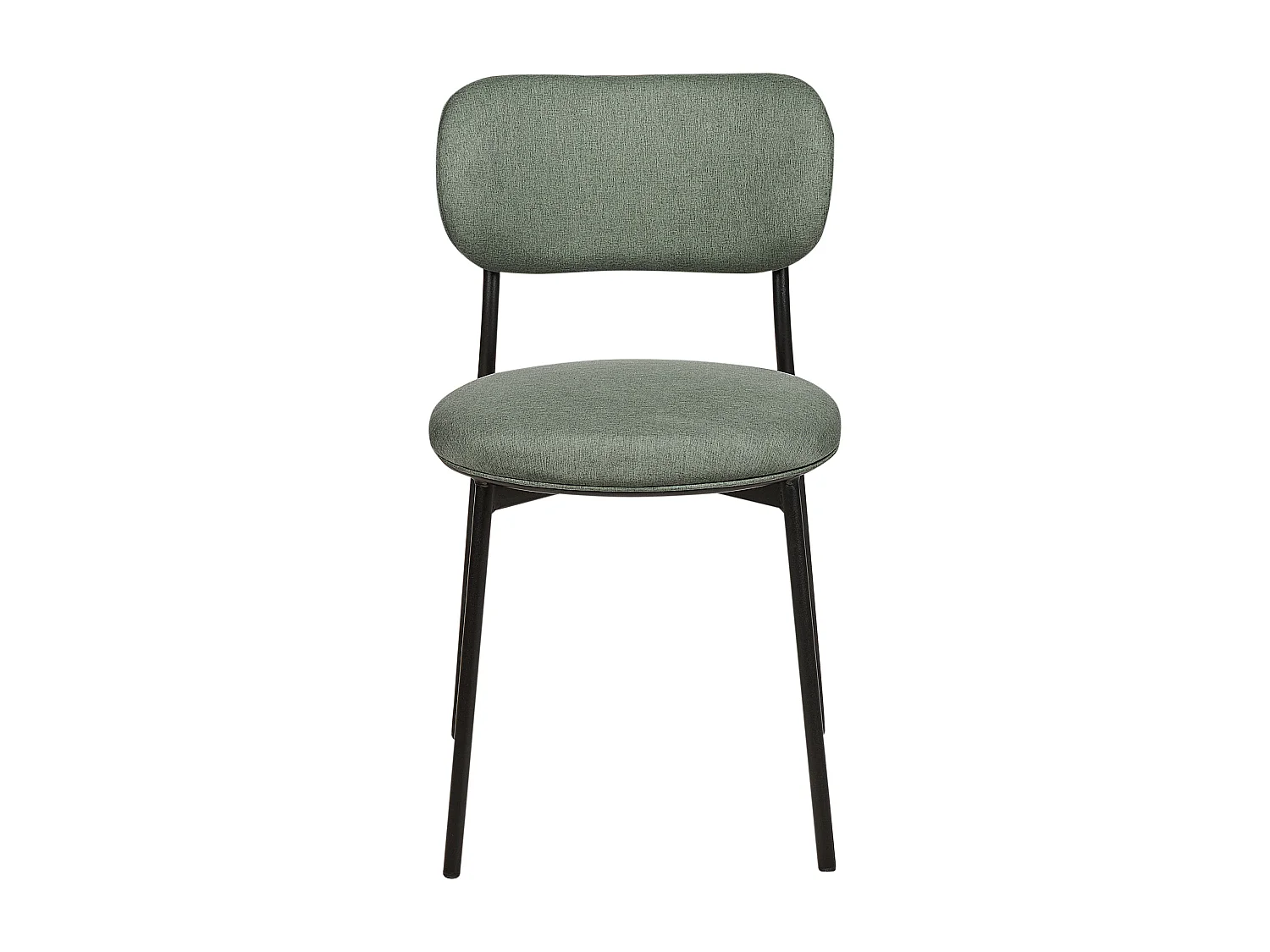 Conjunto de 2 cadeiras de jantar CASEY Verde escuro