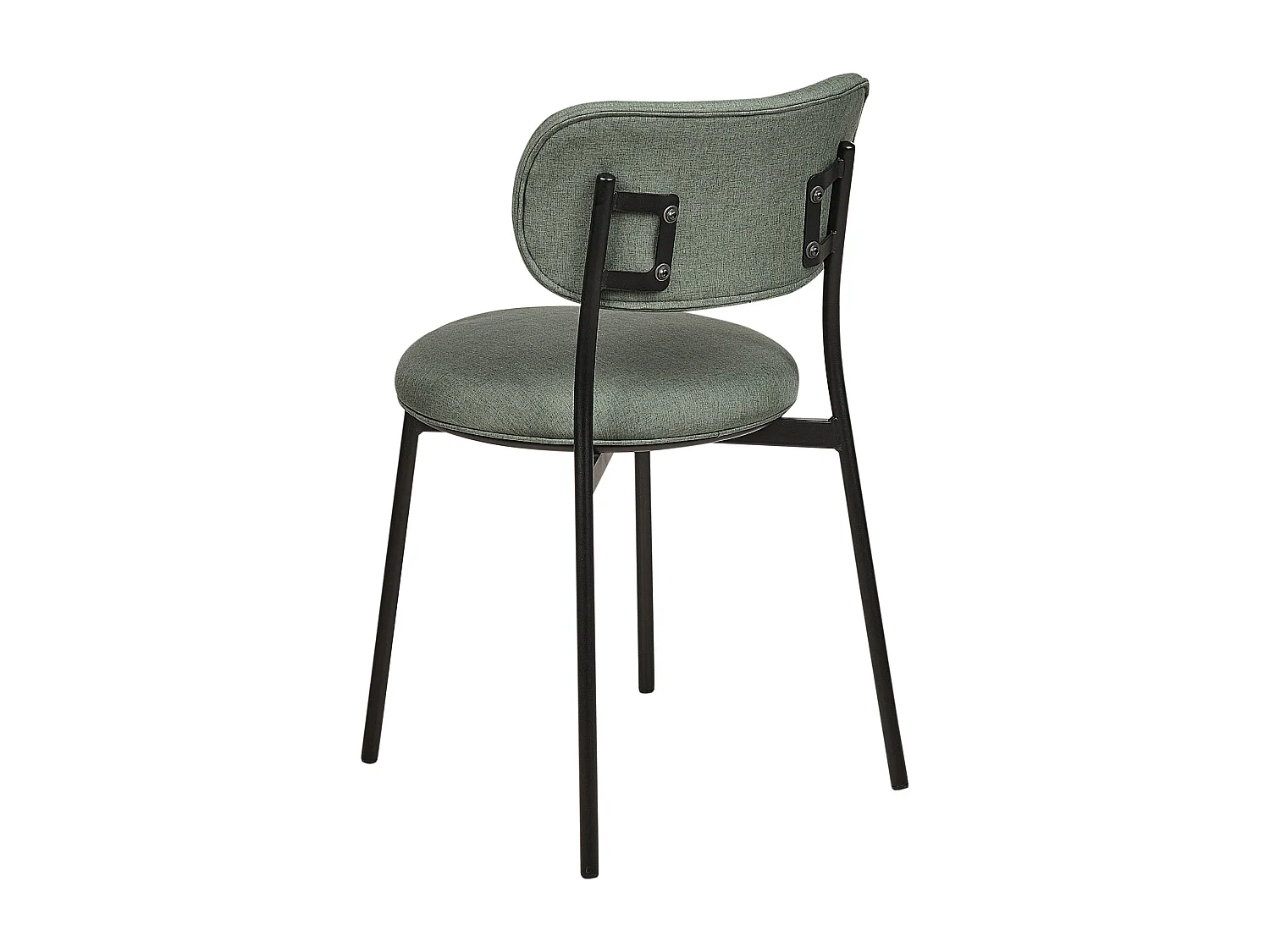 Conjunto de 2 cadeiras de jantar CASEY Verde escuro