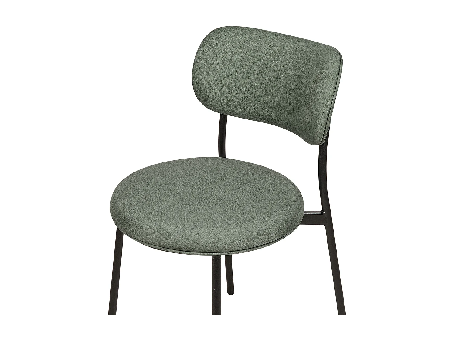 Conjunto de 2 cadeiras de jantar CASEY Verde escuro