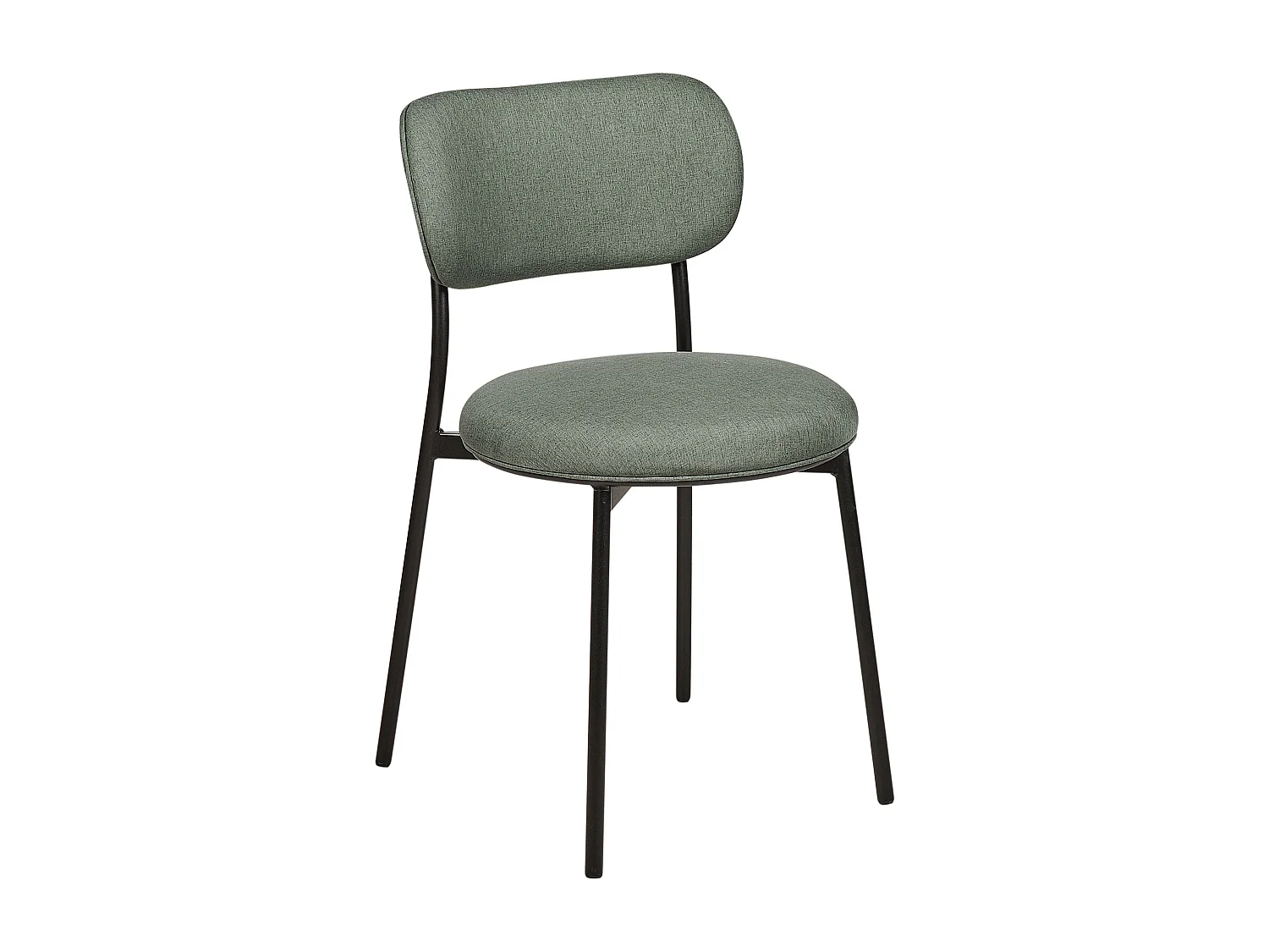 Set di 2 sedie da pranzo CASEY Verde scuro