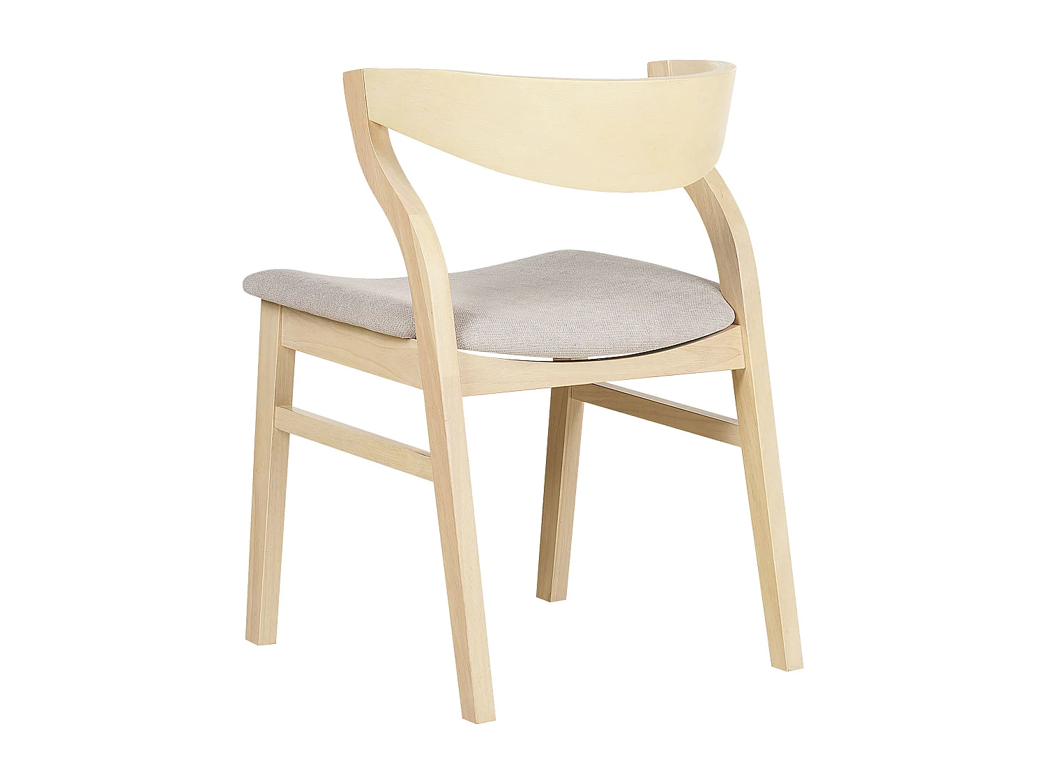 Set di 2 sedie da pranzo MAROA Legno Beige