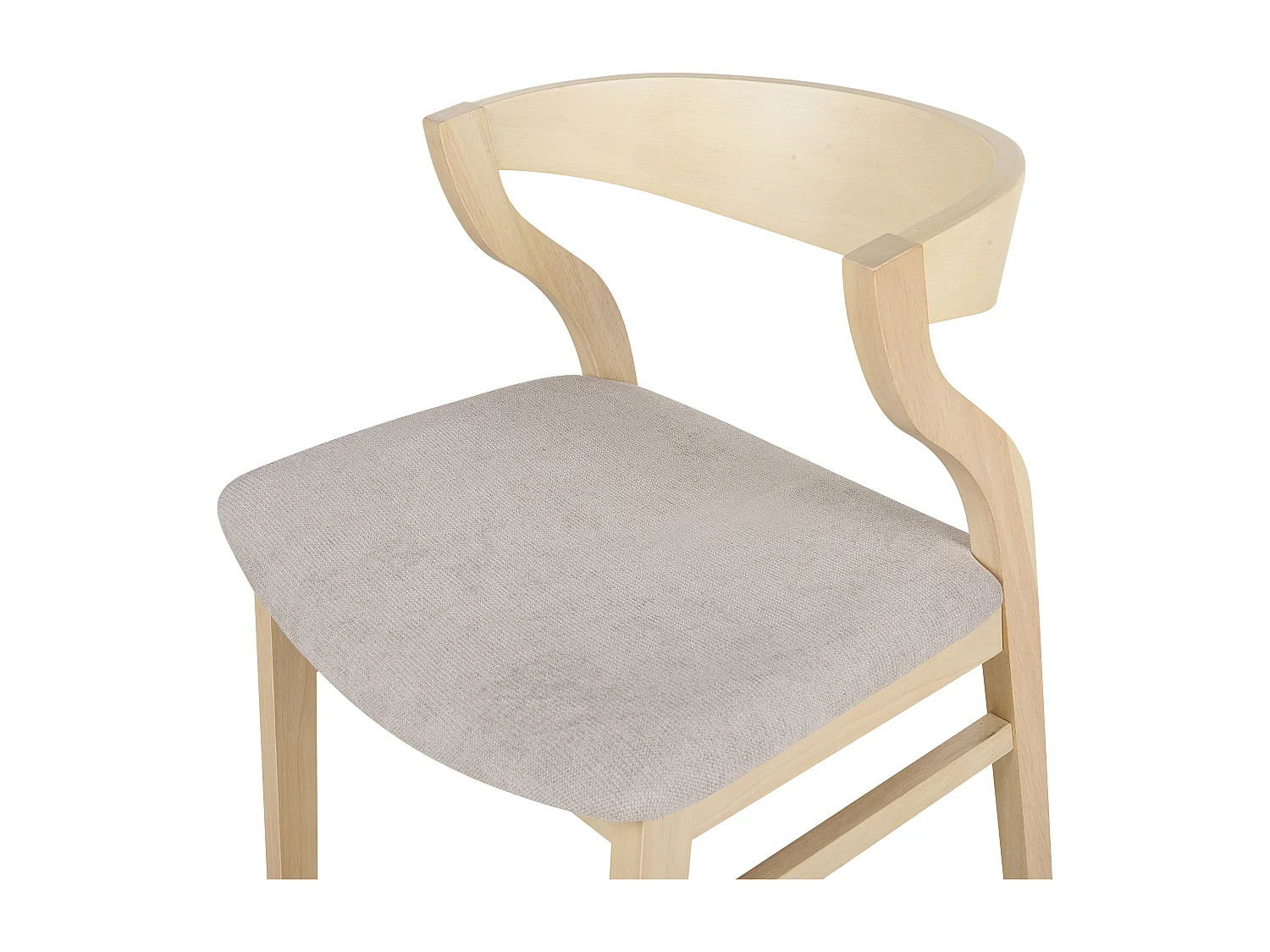 Set di 2 sedie da pranzo MAROA Legno Beige