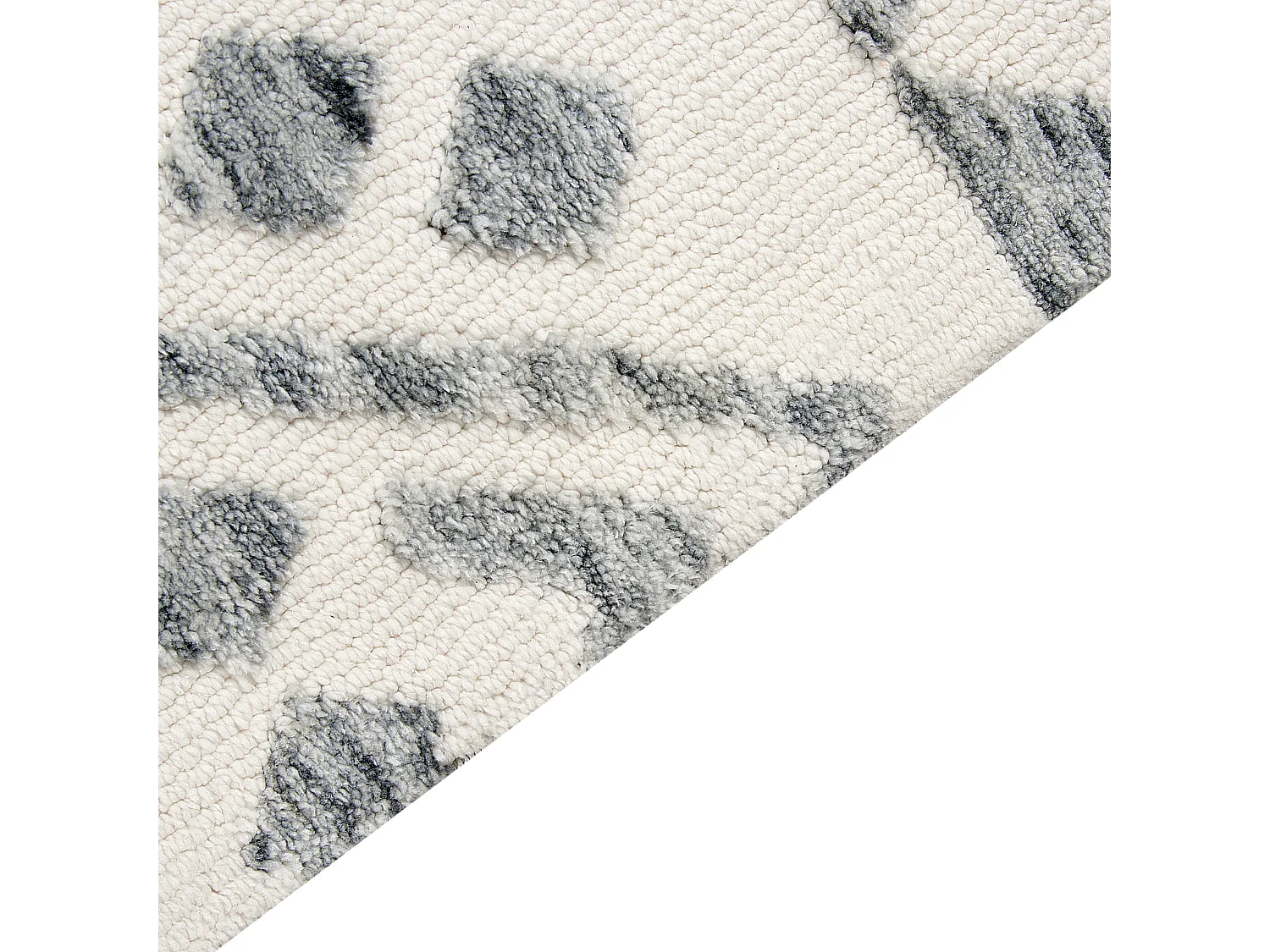 Vloerkleed polyester beige/grijs 300 x 400 cm ASPANI