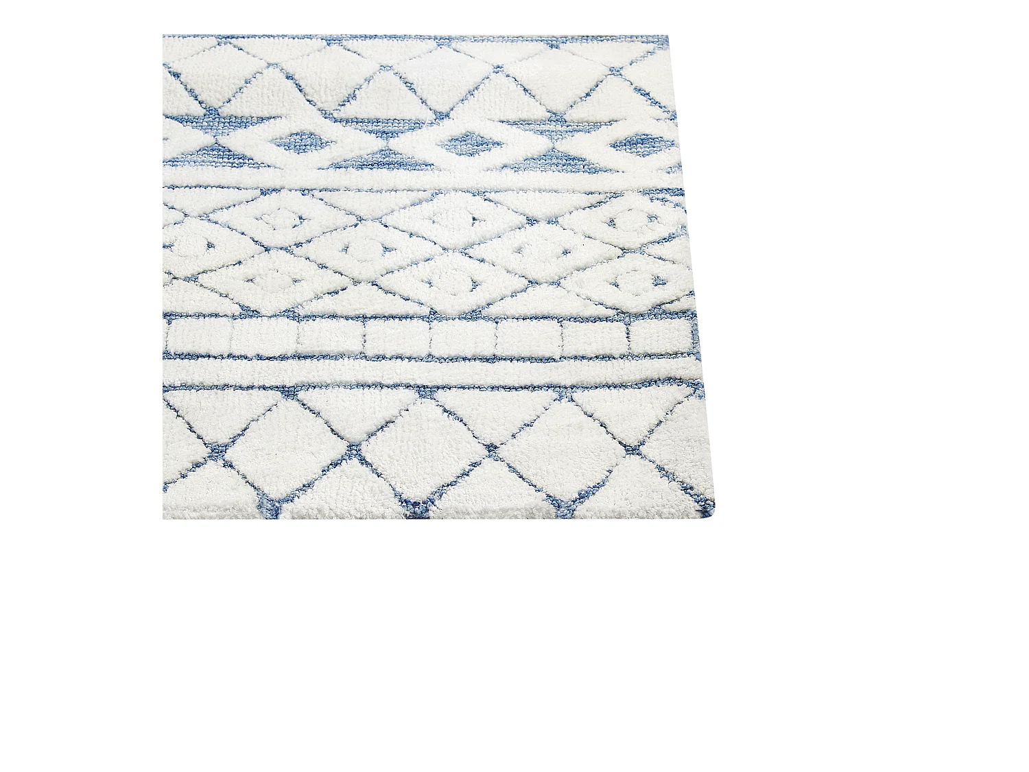 Tapis MARGAND Blanc 160 x 230 cm