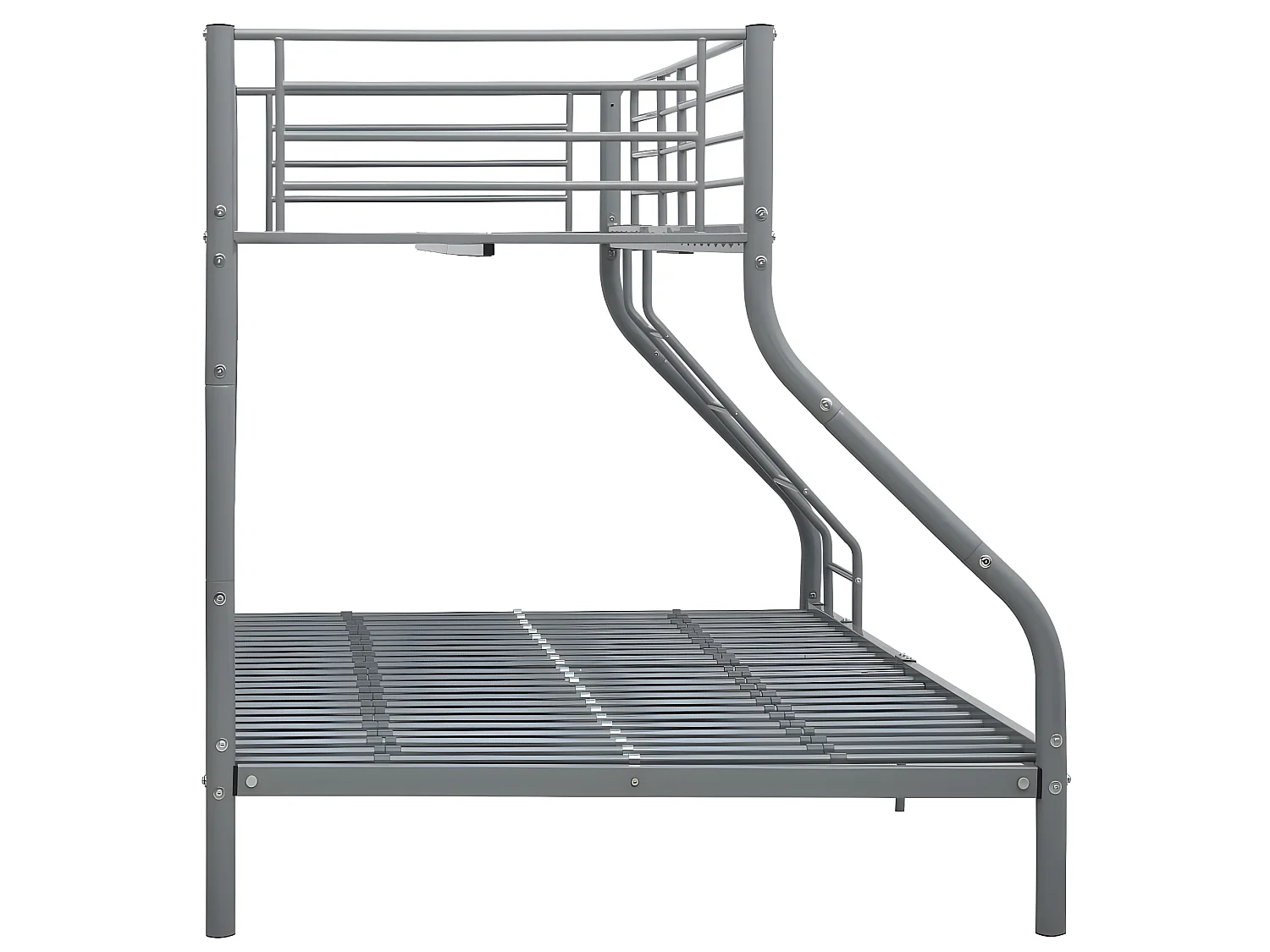 Beliche 140x200/90x200 cm metal cinzento PT346160