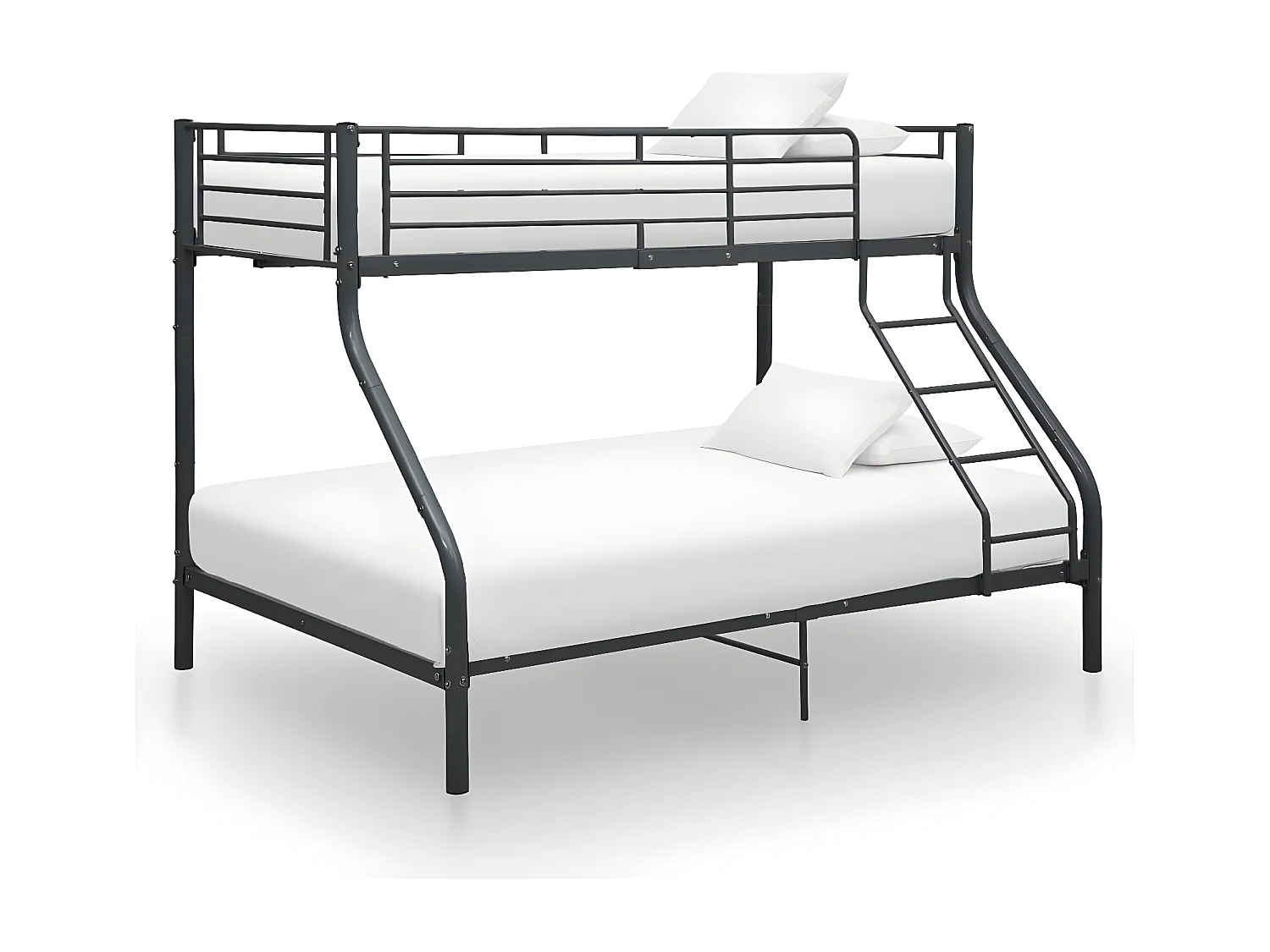 Beliche 140x200/90x200 cm metal preto PT498418