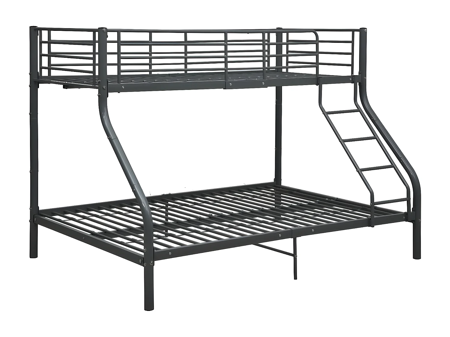 Beliche 140x200/90x200 cm metal preto PT498418