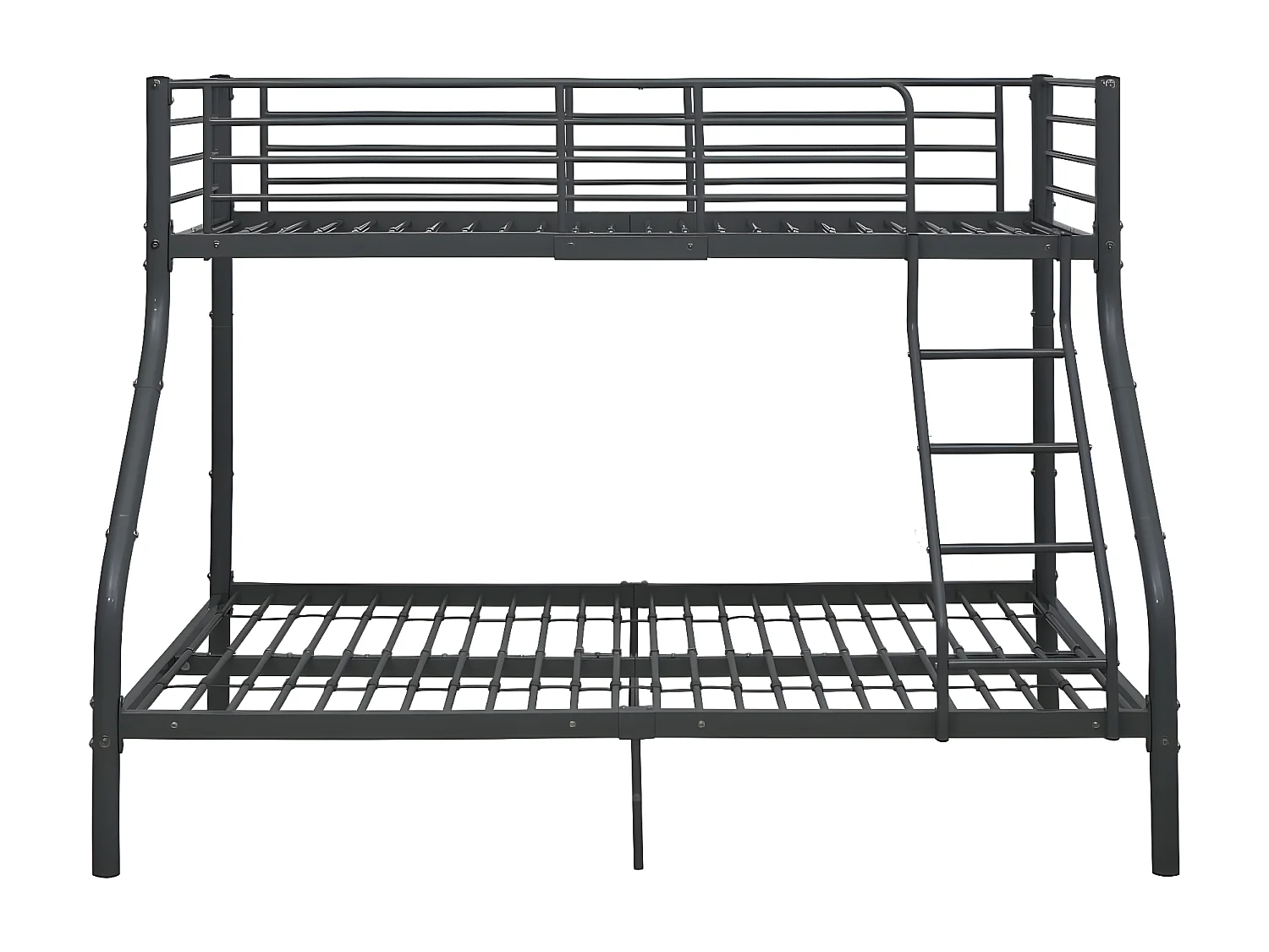 Beliche 140x200/90x200 cm metal preto PT498418