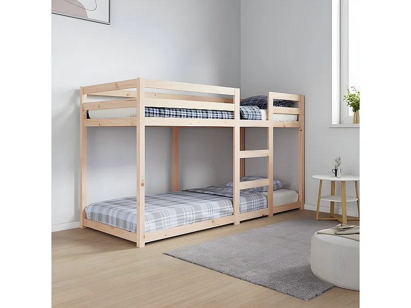 Stapelbed massief grenenhout 75x190 cm NL64090