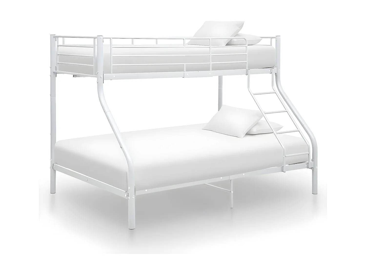 Beliche 140x200/90x200 cm metal branco PT387173