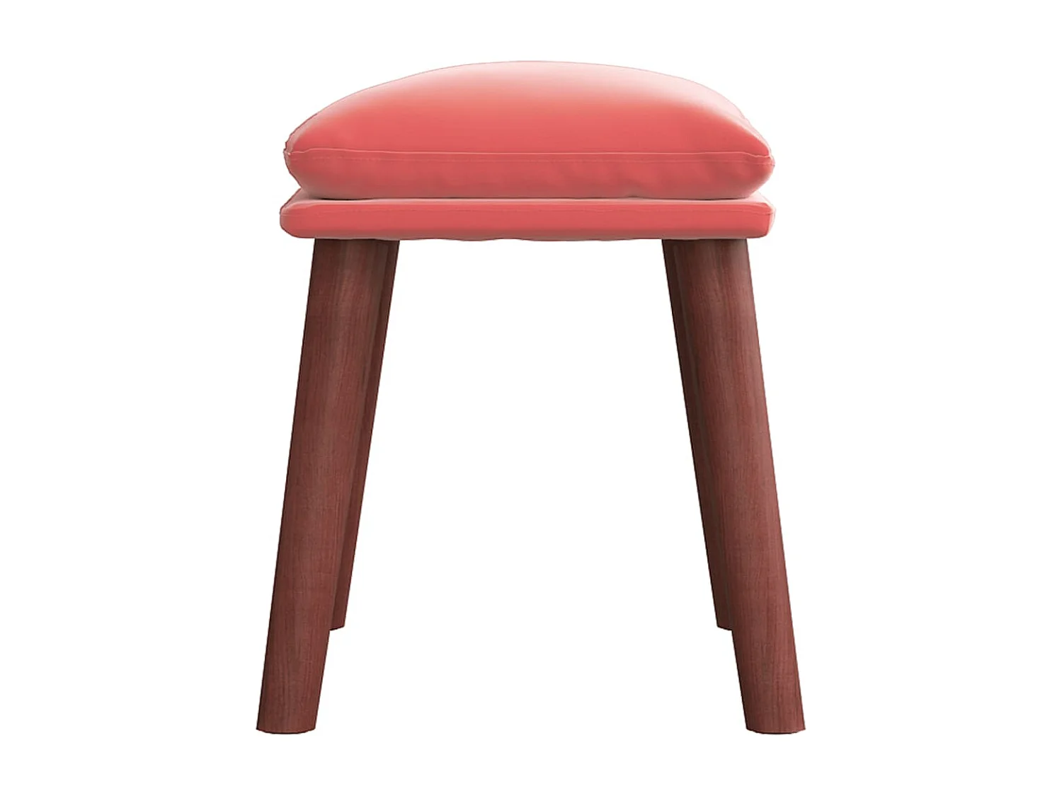 Repose-pied Rose 45x29,5x35 cm Velours