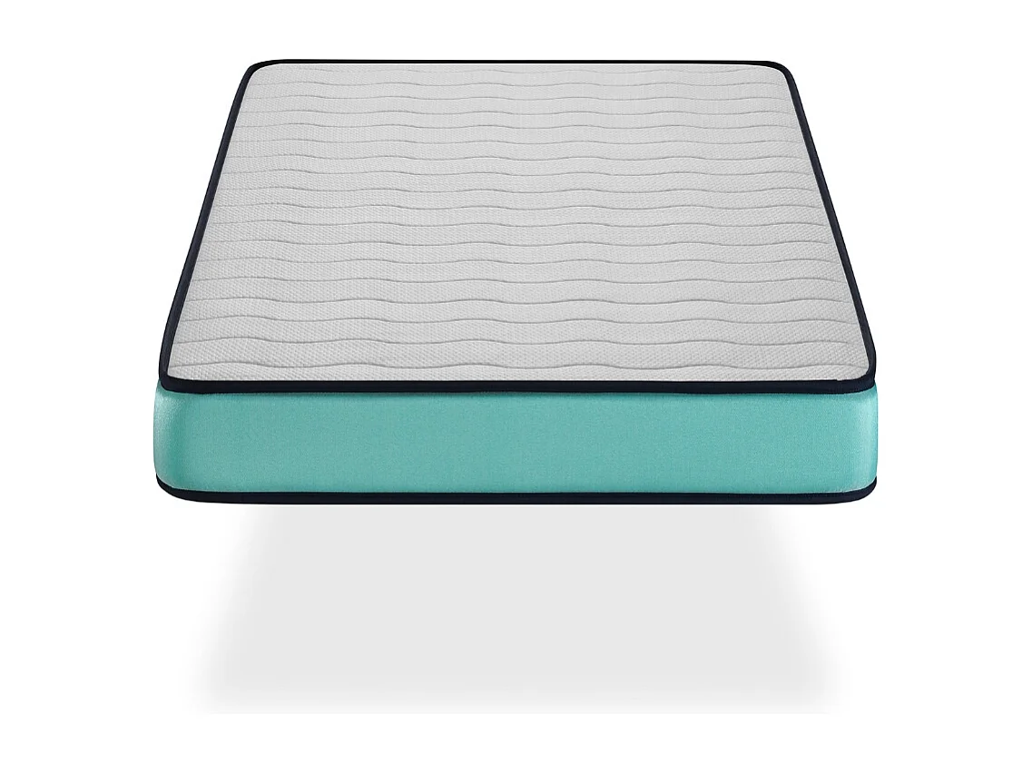 Matelas 100x200 PROMO CONFORT Épaisseur 14 CM Ergonomique, Respirant, Mémoire. Idéal pour lit gigogne