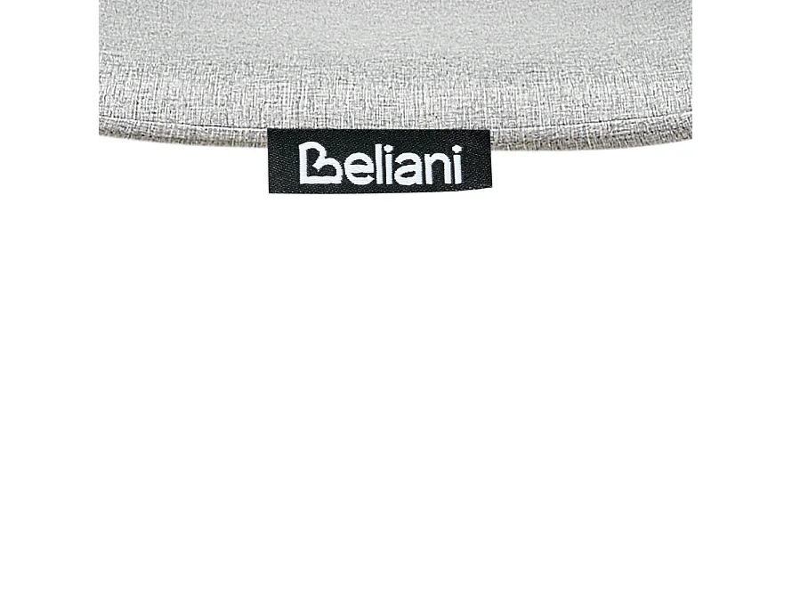 Lot de 2 chaises de salle à manger ELMA Gris clair