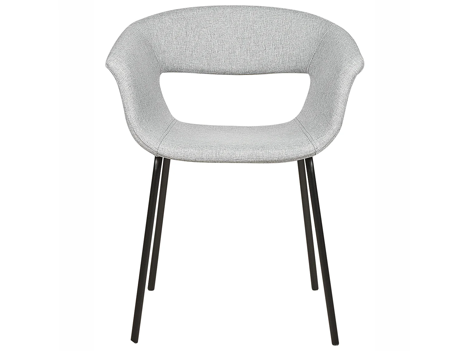 Set med 2 matstolar ELMA Ljusgrå