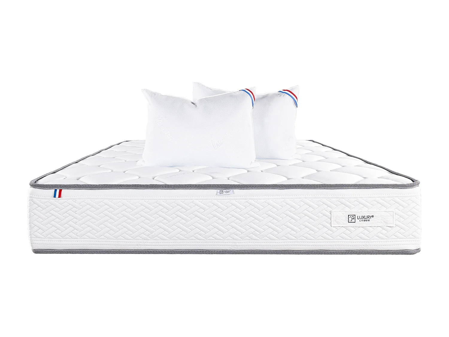 Matelas 180x200 cm, Iris, 20 cm, mémoire de forme, ferme + 2 oreillers