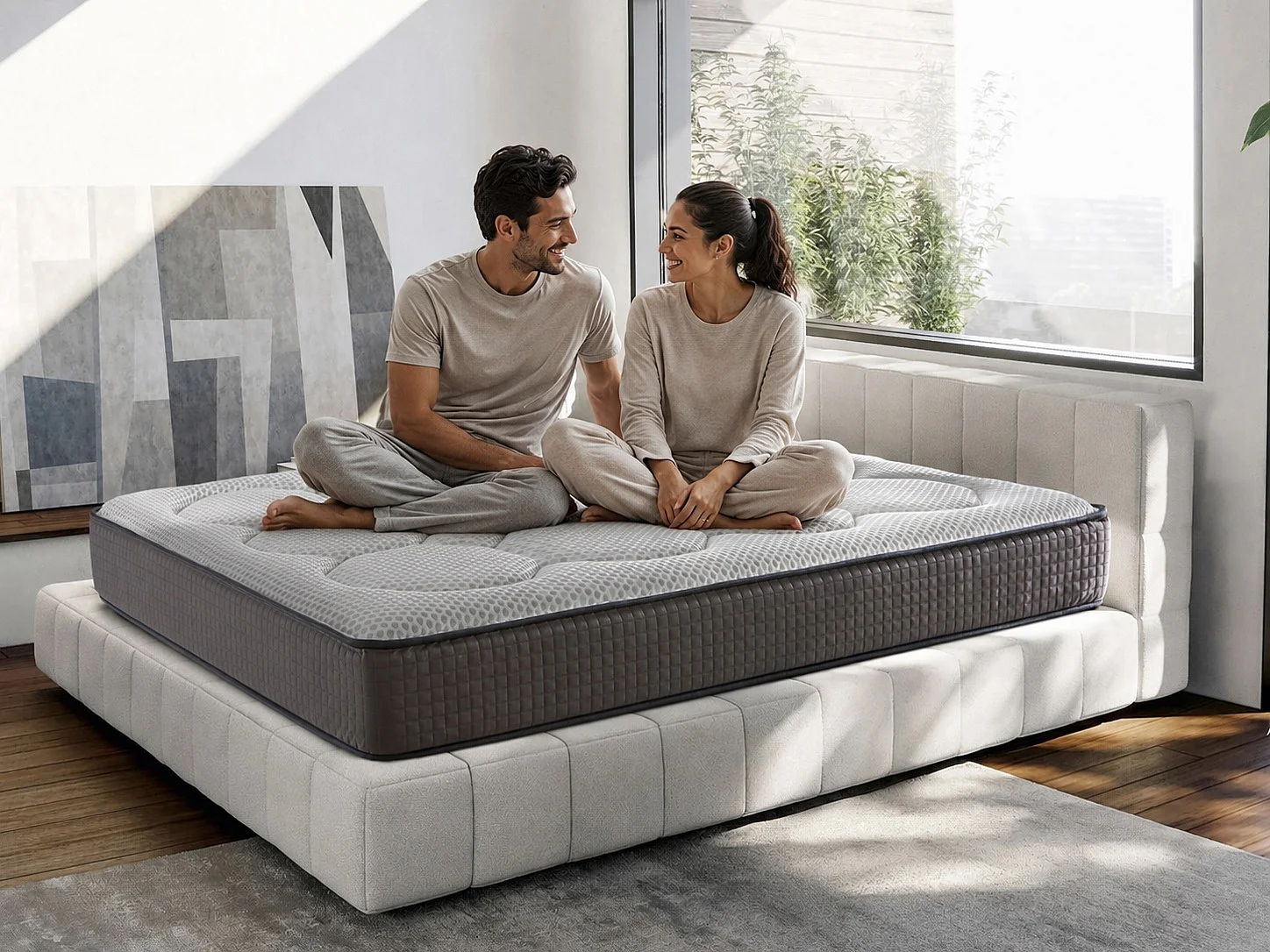 Matratze DORMISSIMO HIDRA VISCO 80x180 cm Höhe 23 cm Schaum und Viskoelastisch