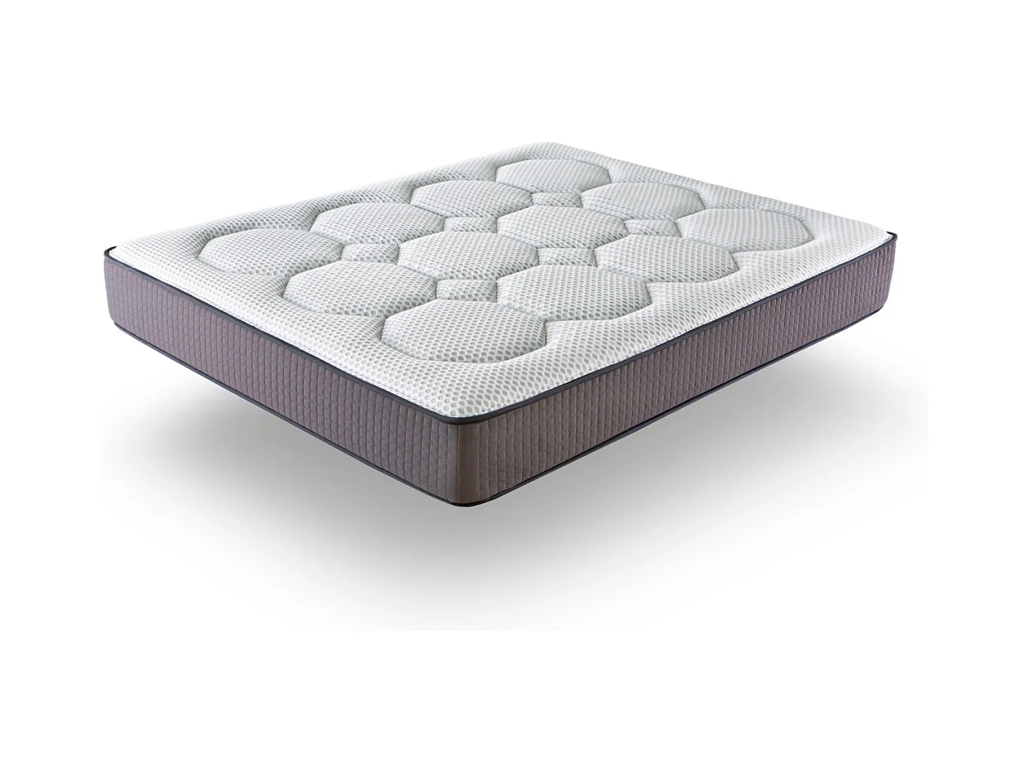 Matelas 135X190 HIDRA VISCO Épaisseur 22 CM - Mousse à mémoire de forme - Haute adaptabilité - Ferme et élégant -2 faces Eté/hiver