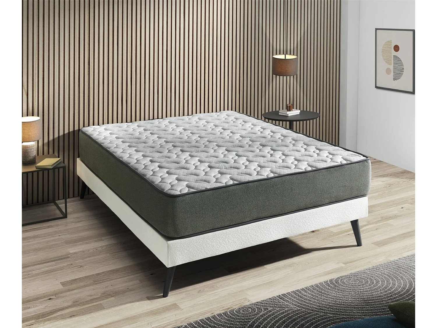 Matelas mousse140X190 GAMMA Épaisseur 26 CM