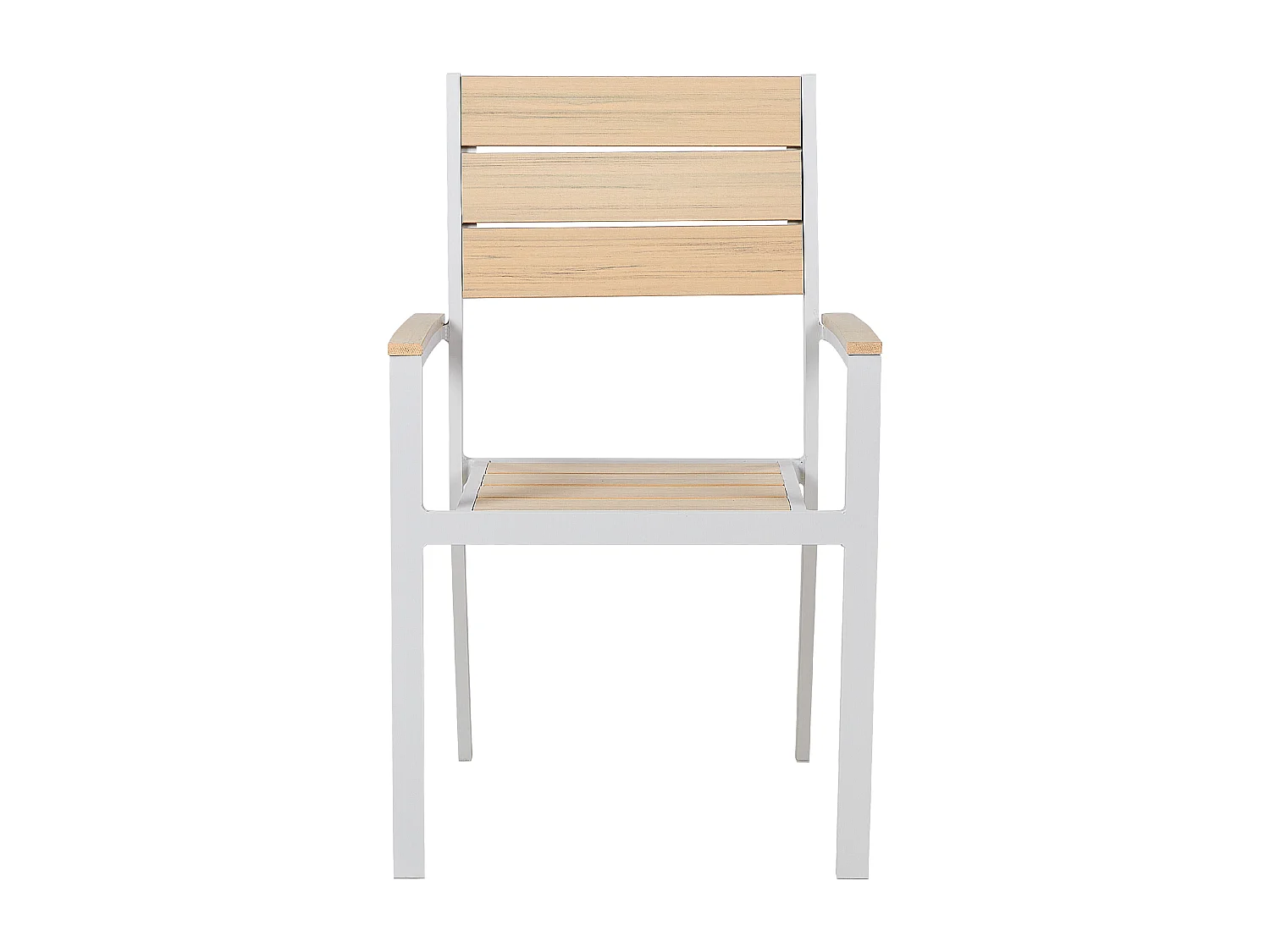 Lot de 4 chaises de jardin PRATO Beige