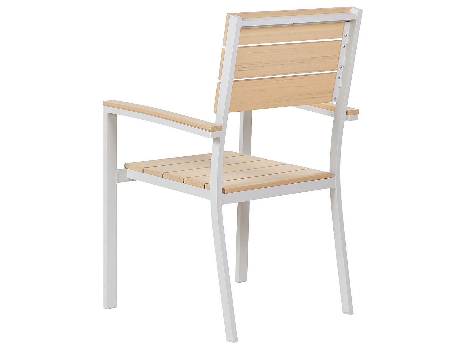 Set of 6 Garden Chairs COMO Beige