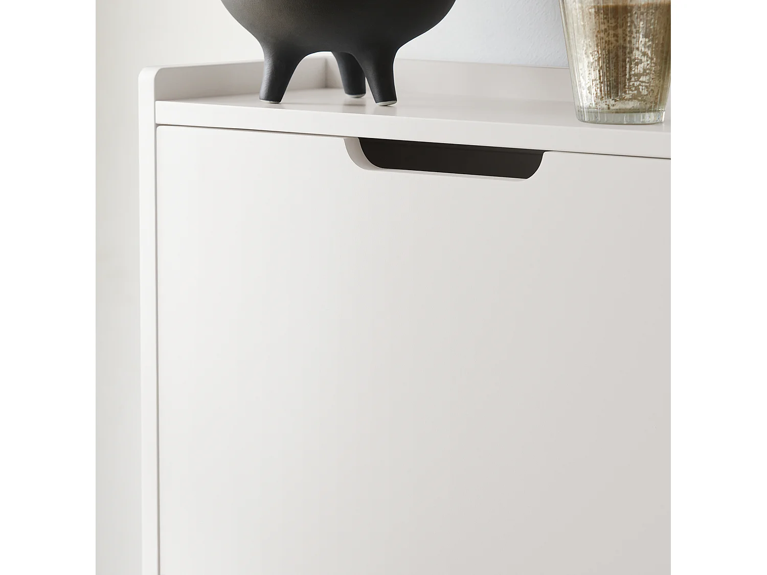 Zapatero Estrecho con 3 Solapas Organizador para Zapatos de Entrada 50 x 19 x 129 cm Blanco FSR151-H-W SoBuy ES