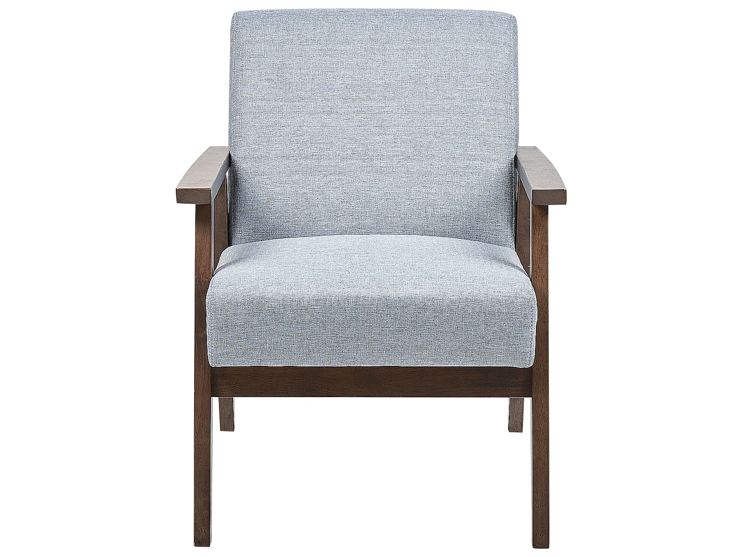 Fauteuil ASNES Tissu Gris clair