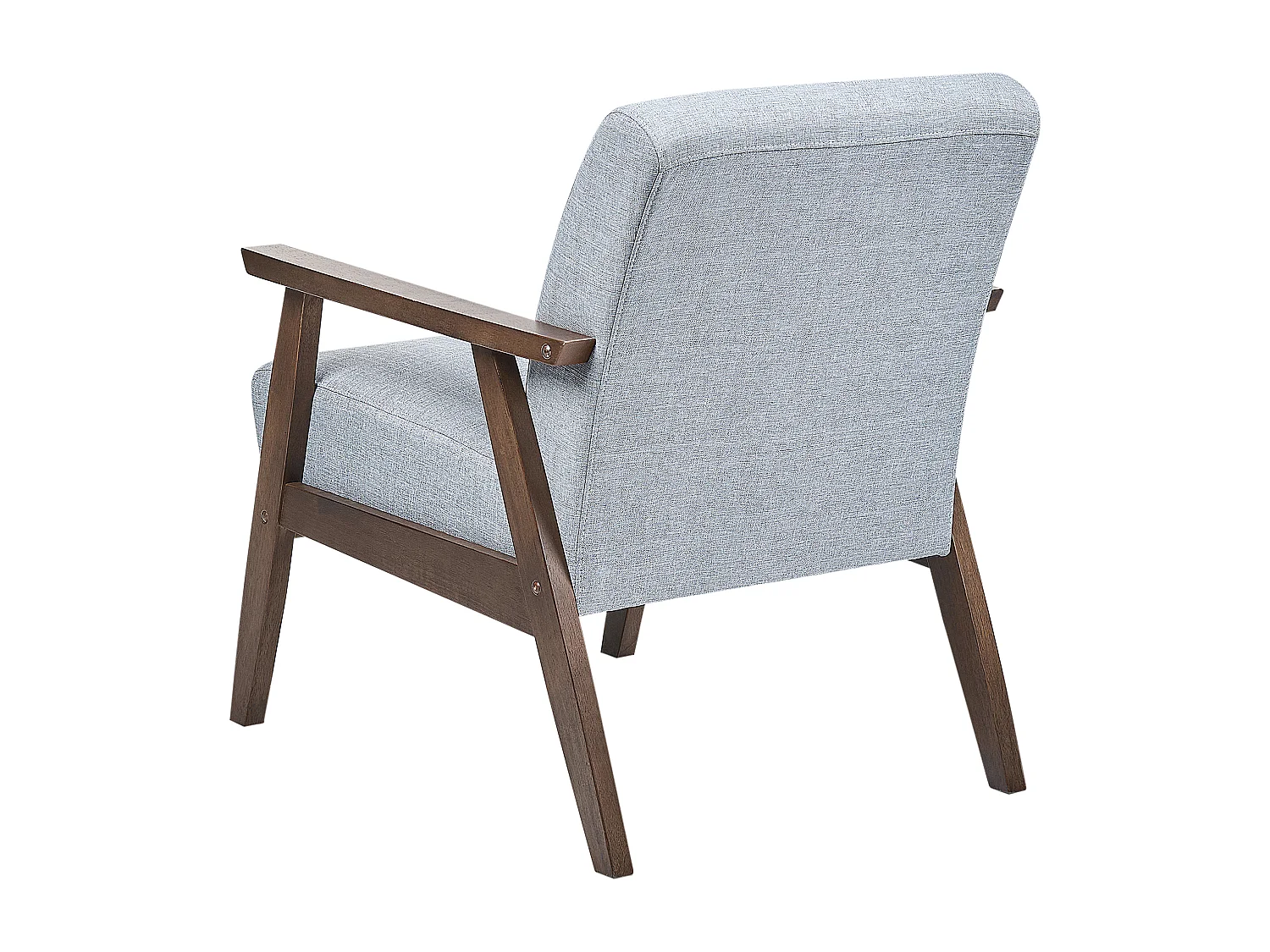 Fauteuil ASNES Tissu Gris clair