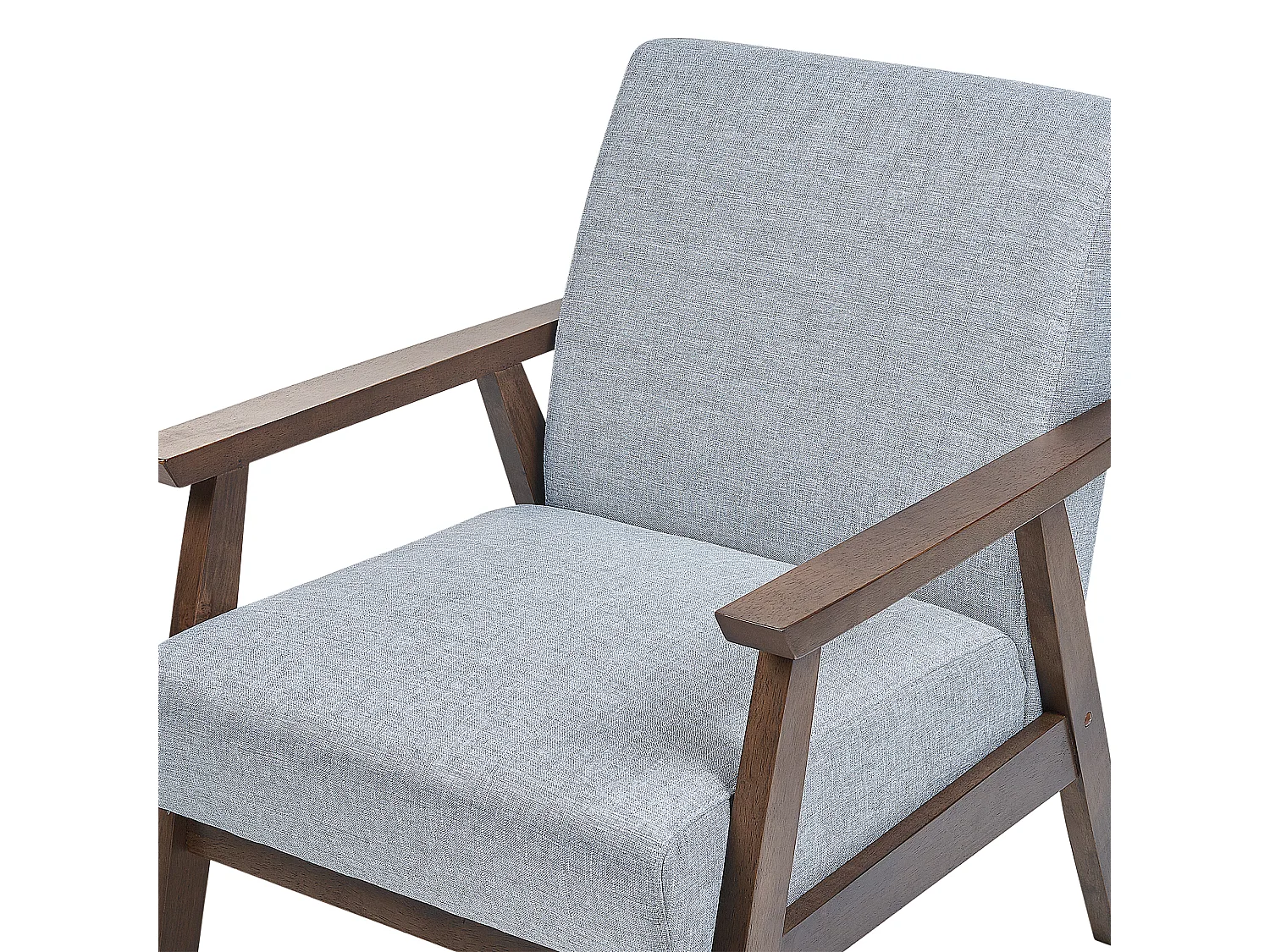 Fauteuil ASNES Tissu Gris clair