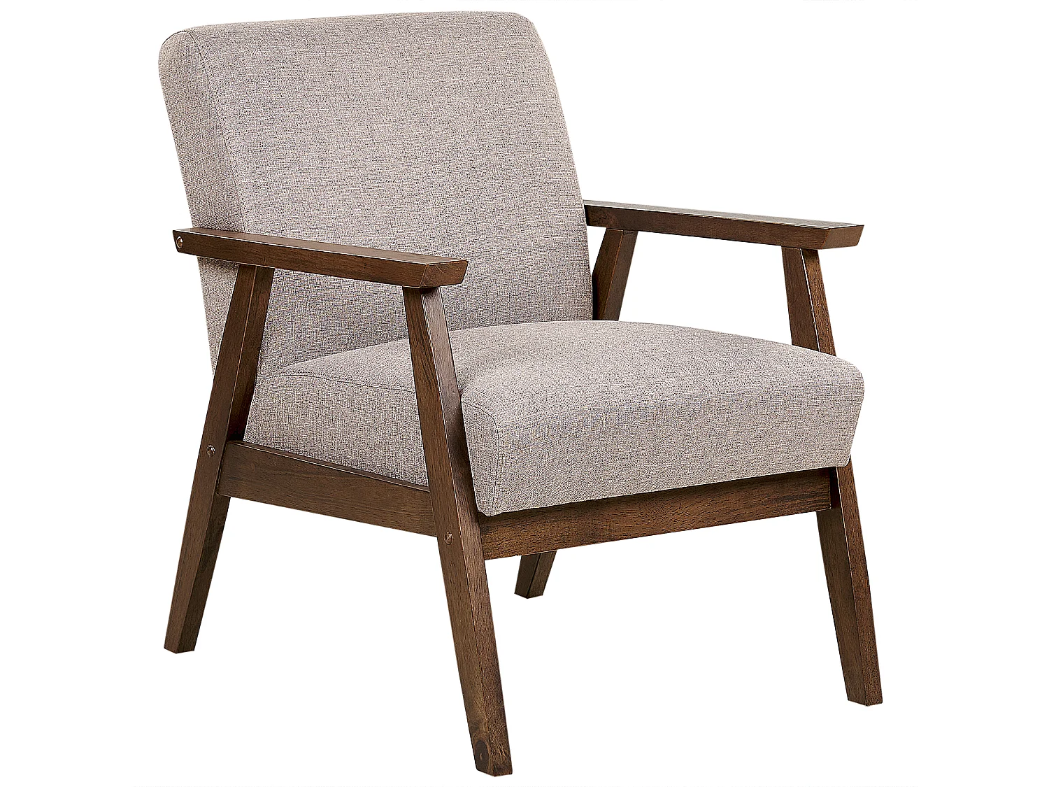Fauteuil ASNES Tissu Taupe