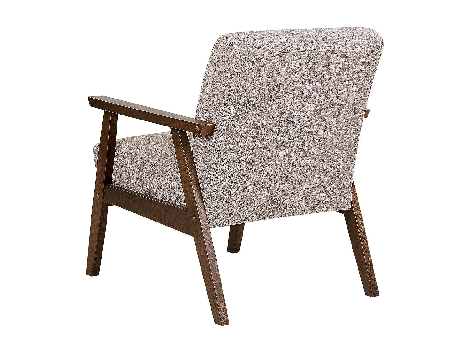 Fauteuil ASNES Tissu Taupe
