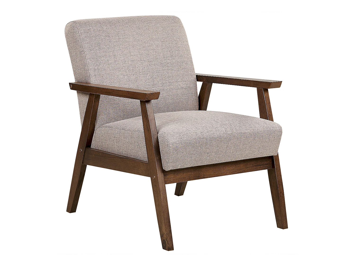 Fauteuil ASNES Tissu Taupe