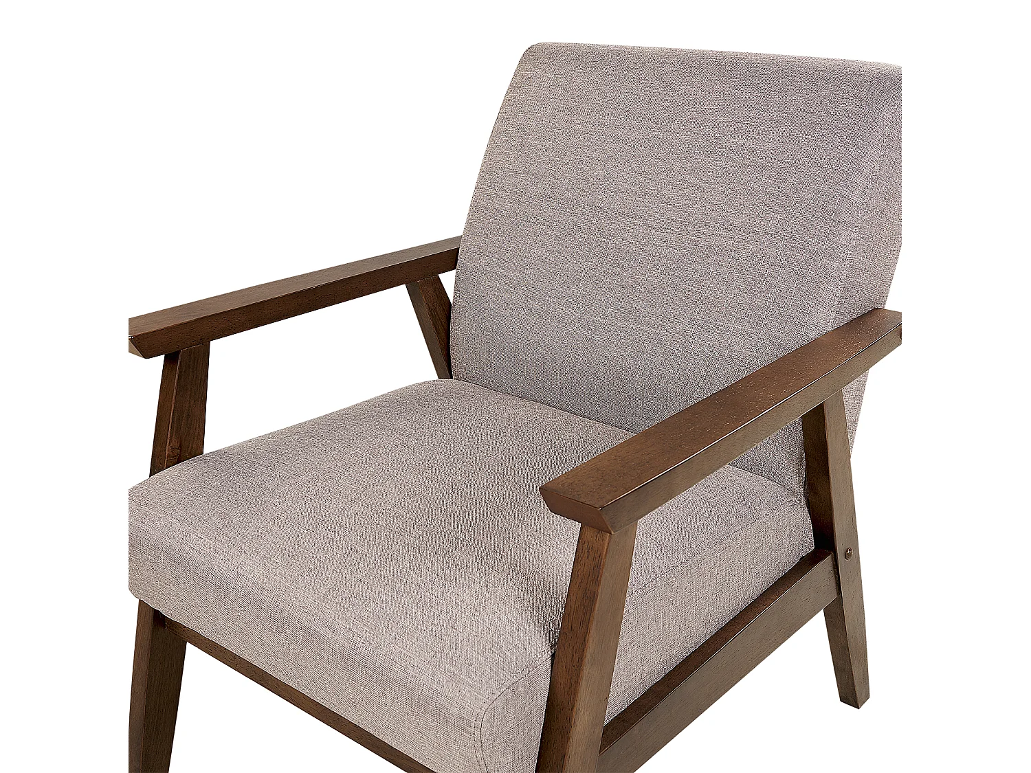 Fauteuil ASNES Tissu Taupe