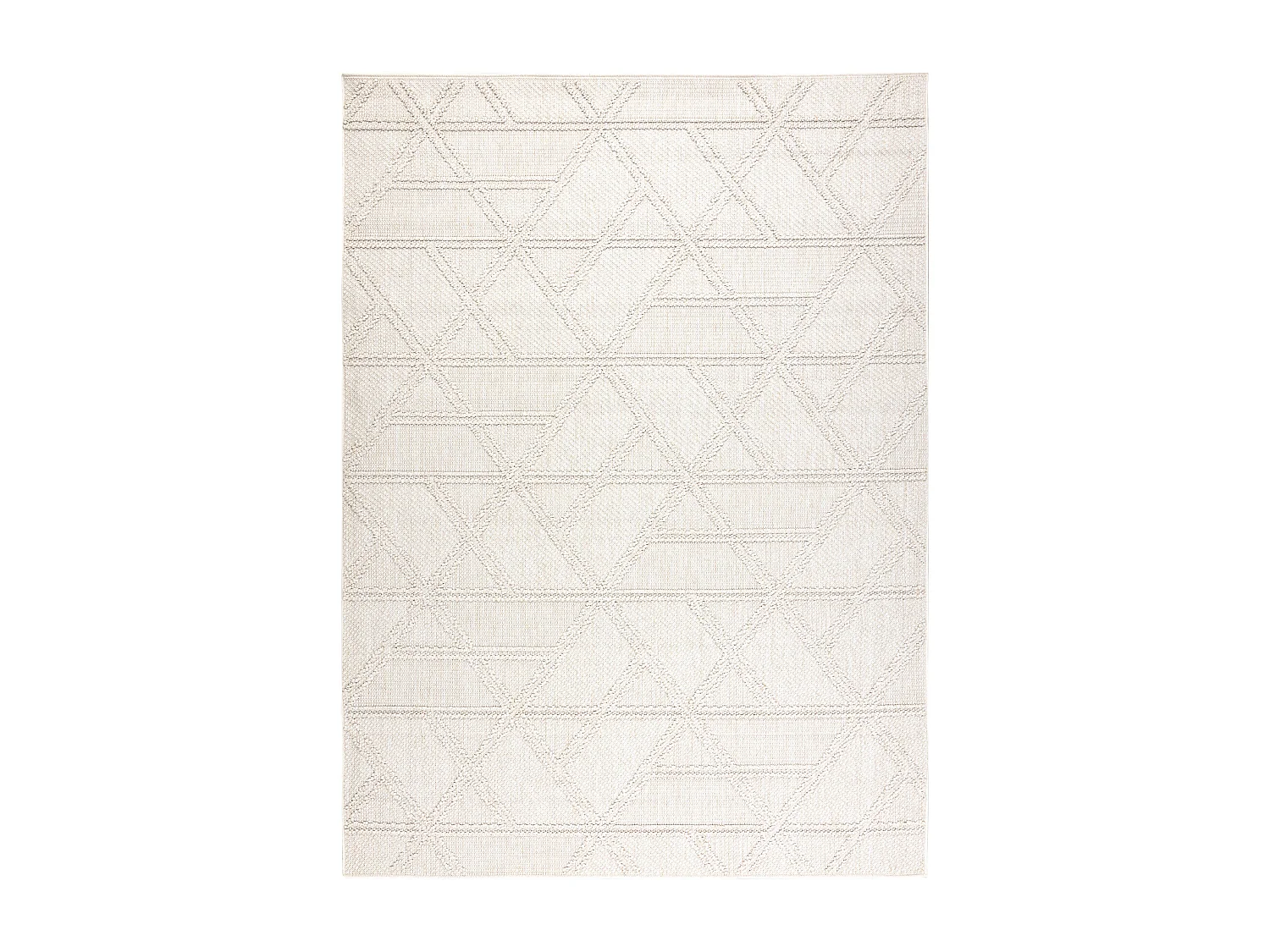 Tapis JERSEY 19241 crème - Losangos, géométrique structurelles, bou 60x100 cm