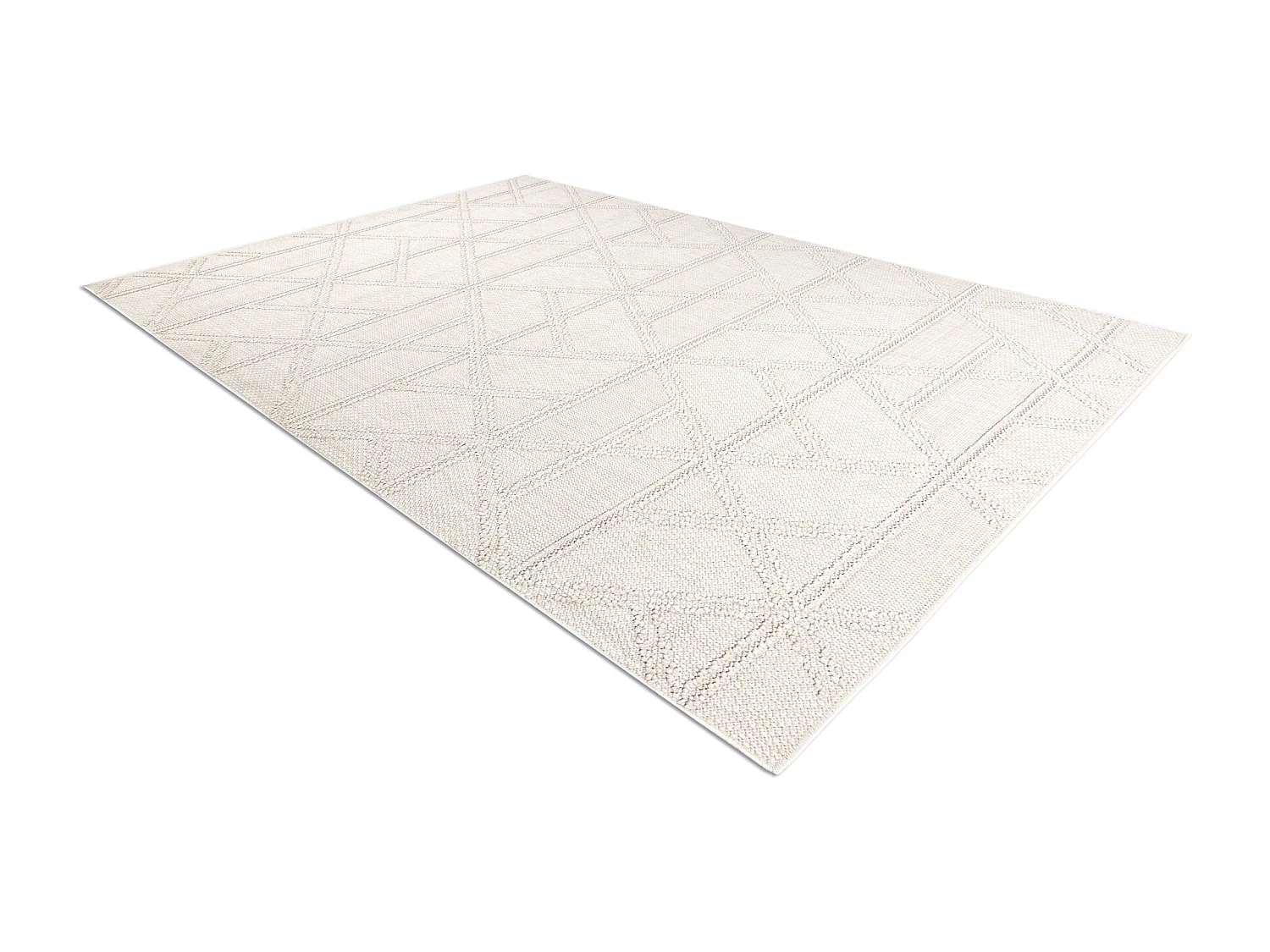 Tapis JERSEY 19241 crème - Losangos, géométrique structurelles, bou 60x100 cm
