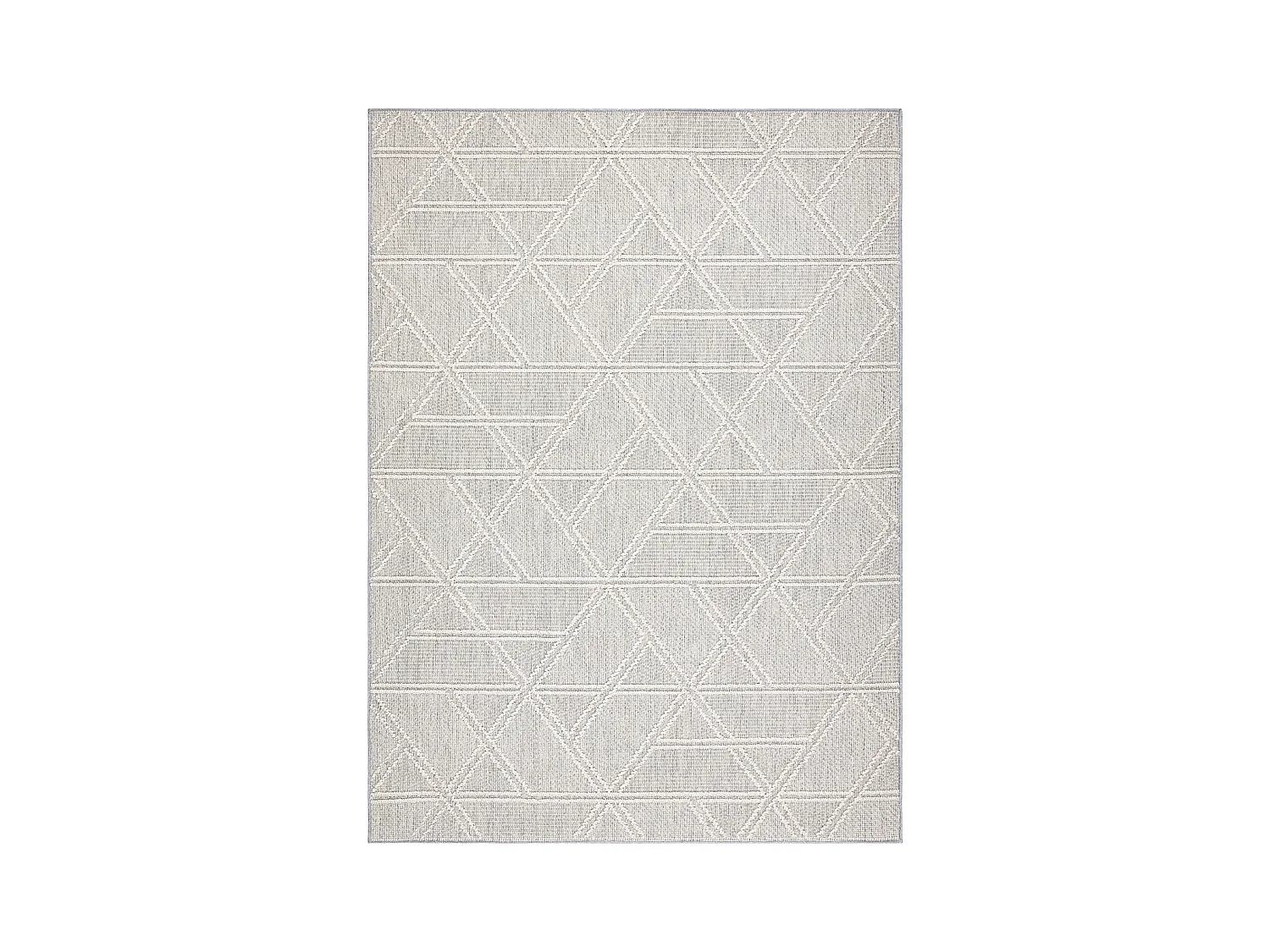 Tapis JERSEY 19241 gris - Losangos, géométrique structurelles, boucl 140x190 cm