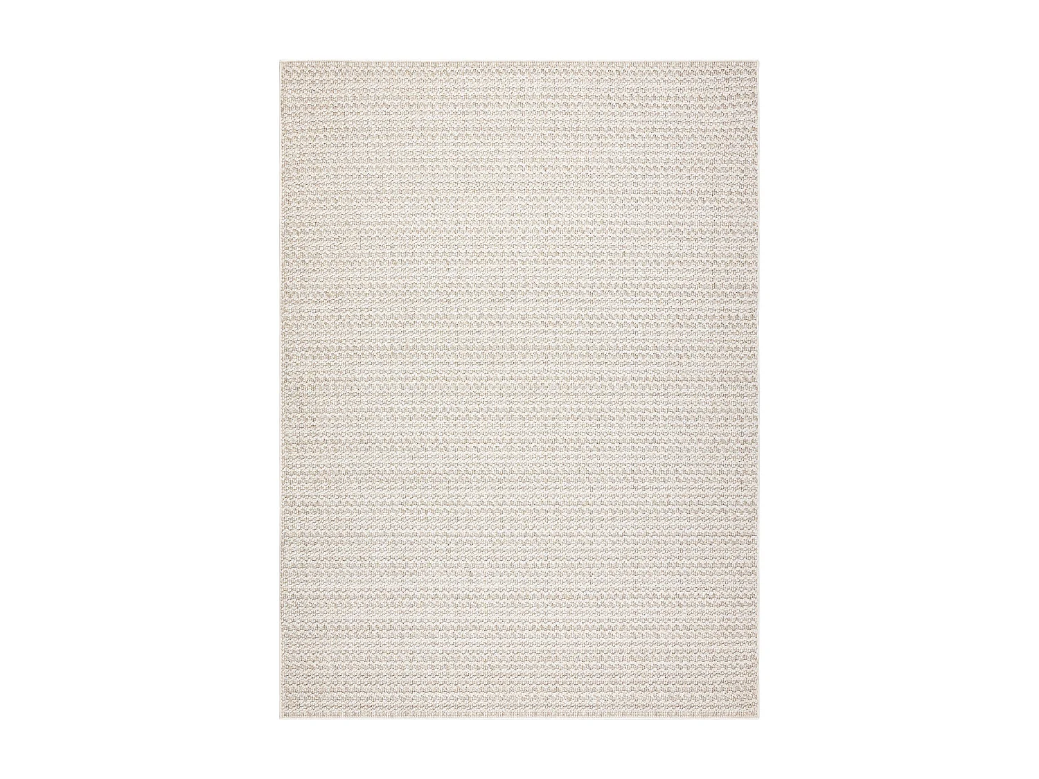 Teppich JERSEY 19236 beige - Struktur, Schleife BOHO 200x290 cm