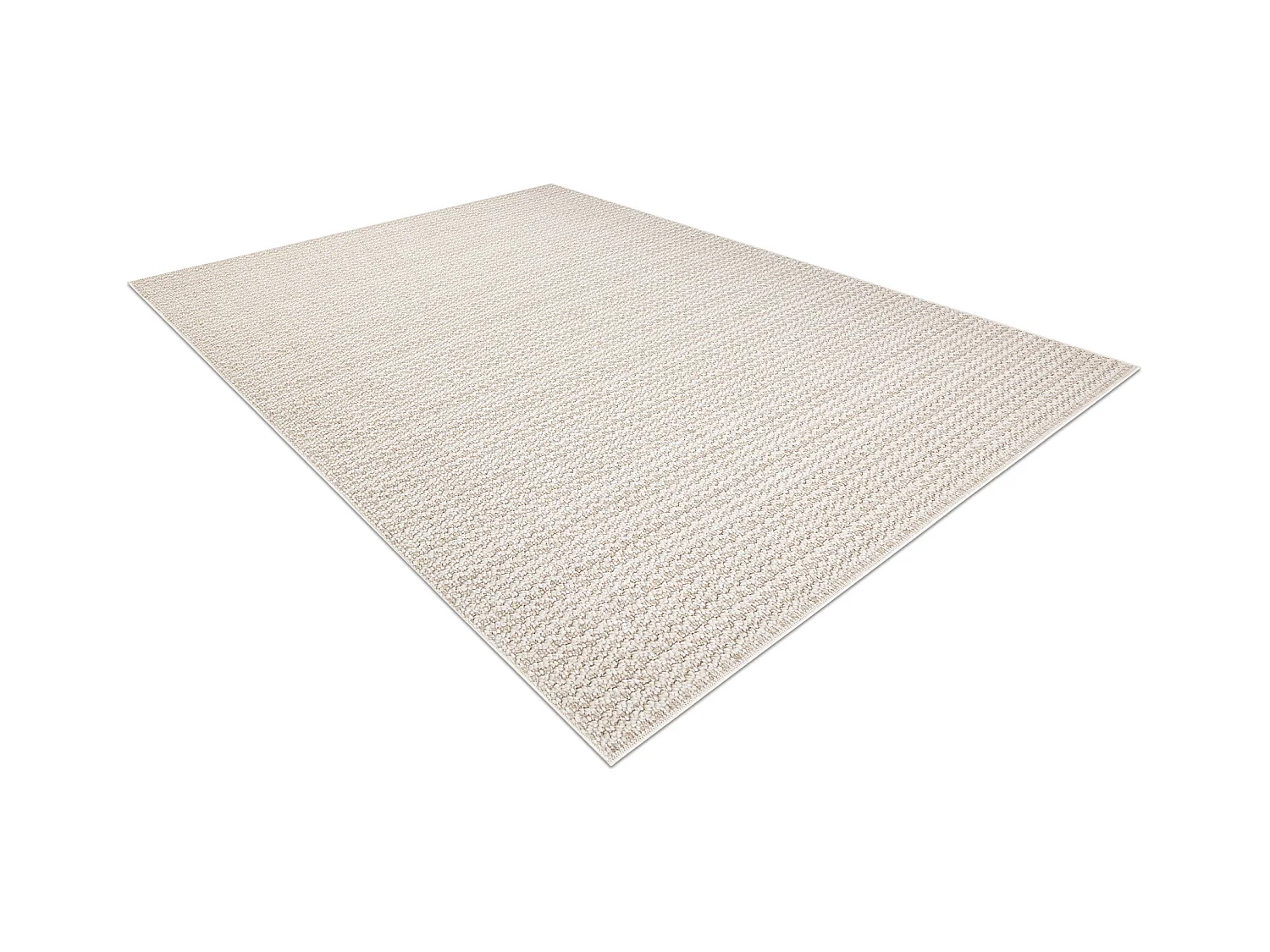 Alfombra JERSEY 19236 beige - estructural, lazo BOHO 140x190 cm
