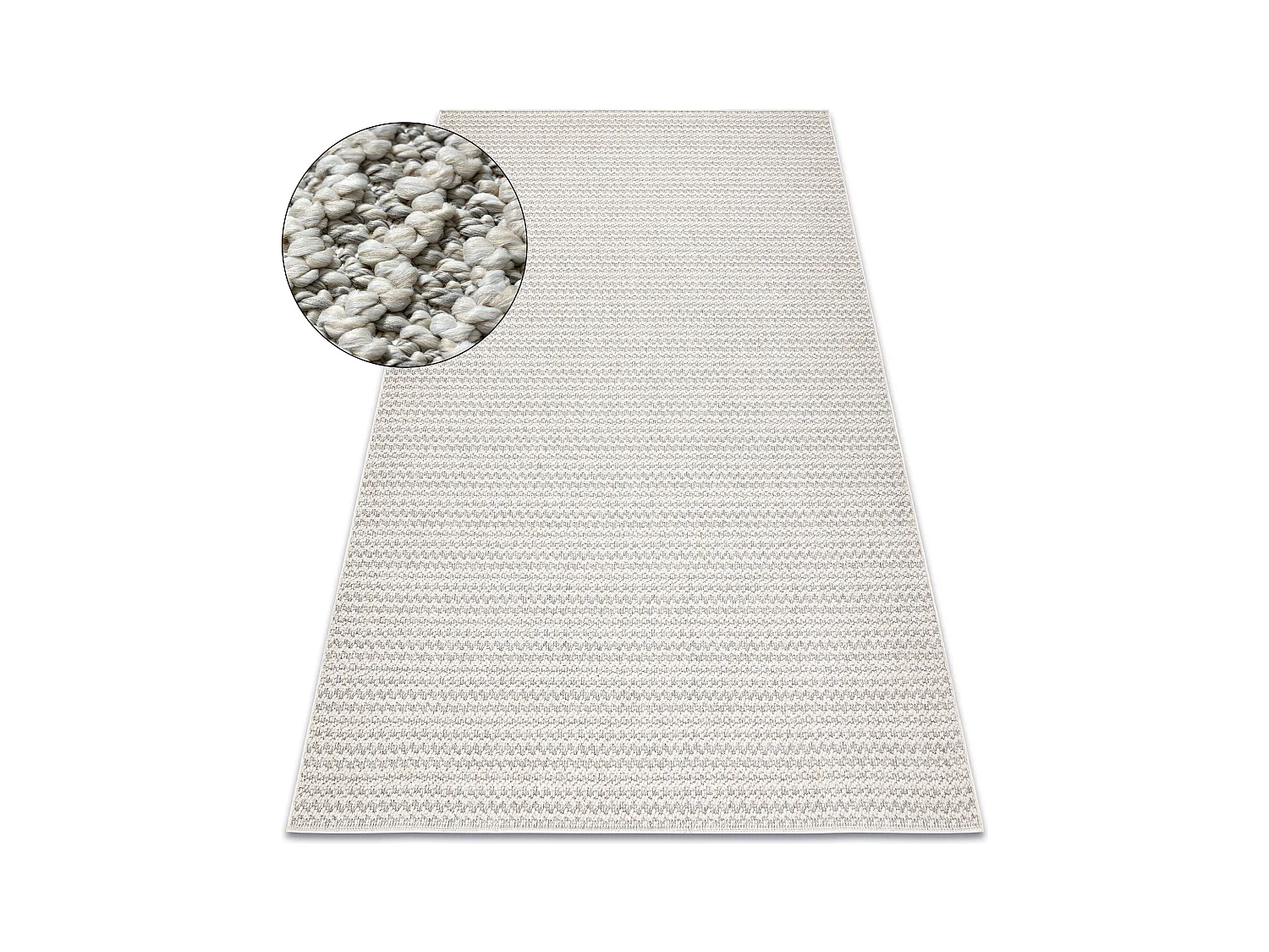Tapis JERSEY 19236 gris - structurelles, boucle BOHO 240x330 cm