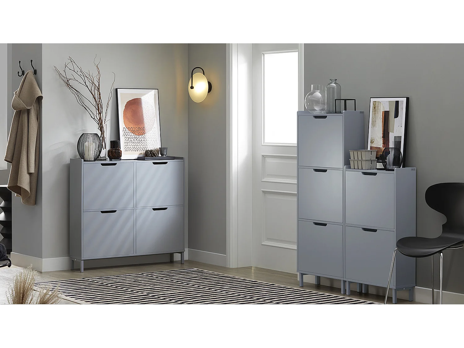 Szafka na buty z 4 drzwiami FSR100-SCH