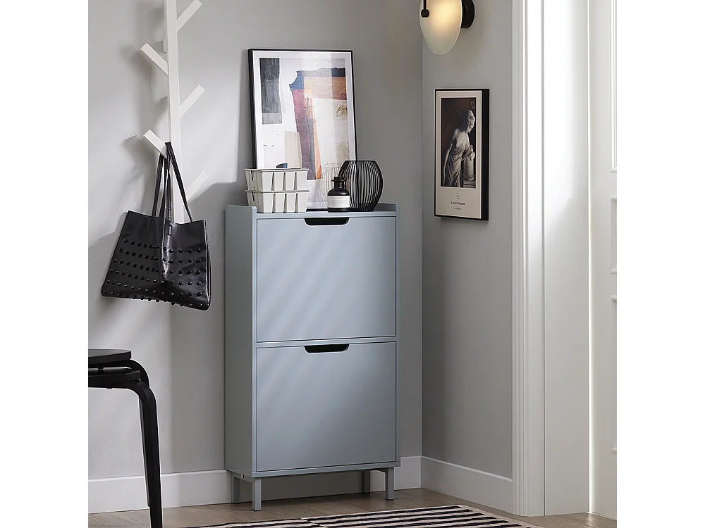 SoBuy armário de sapatos, Armário de sapatos estreito, armário para sapatos FSR151-HG