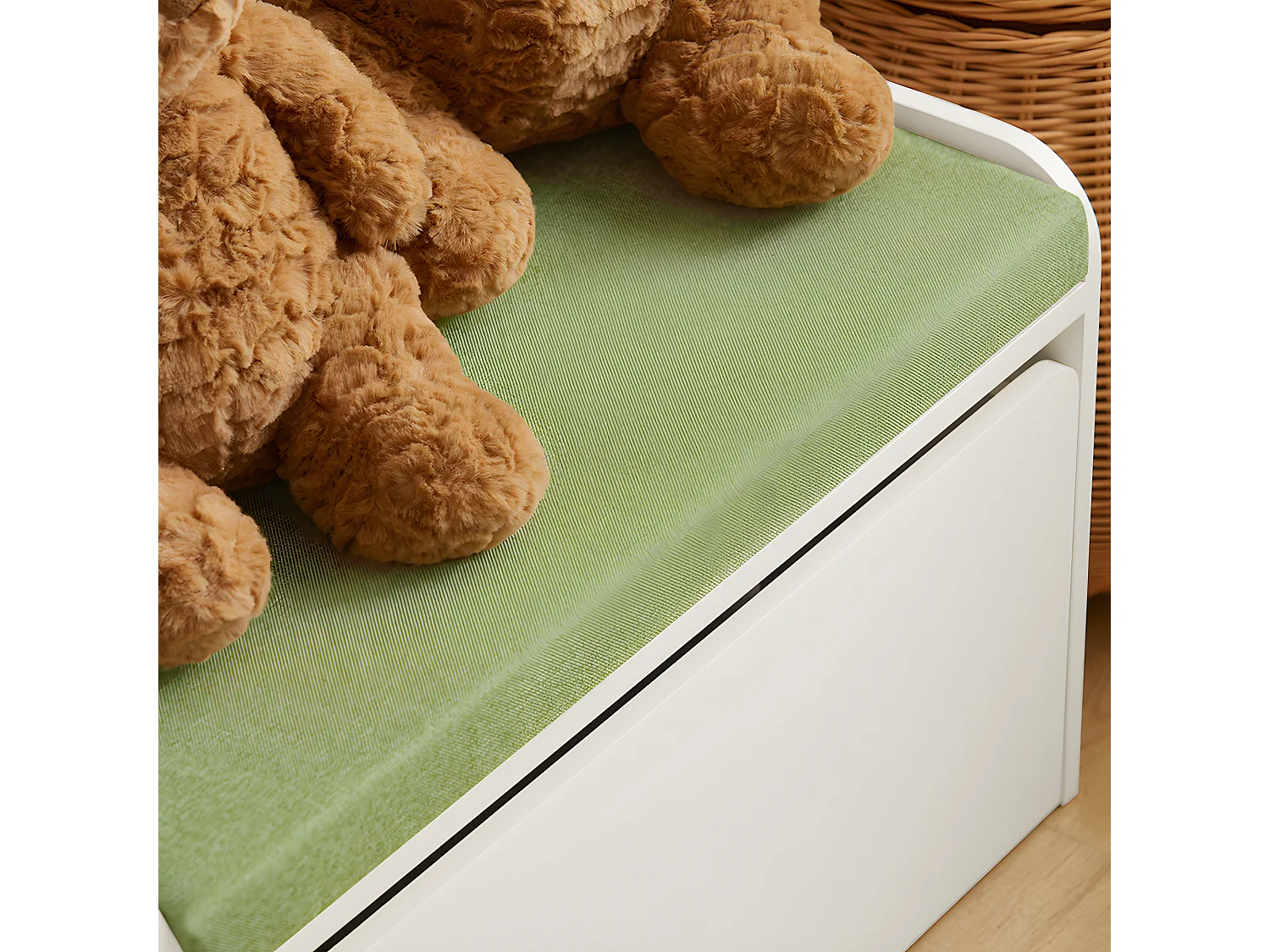 Kinder Spielzeugtruhe KMB80-W 34 x 35 x 60cm