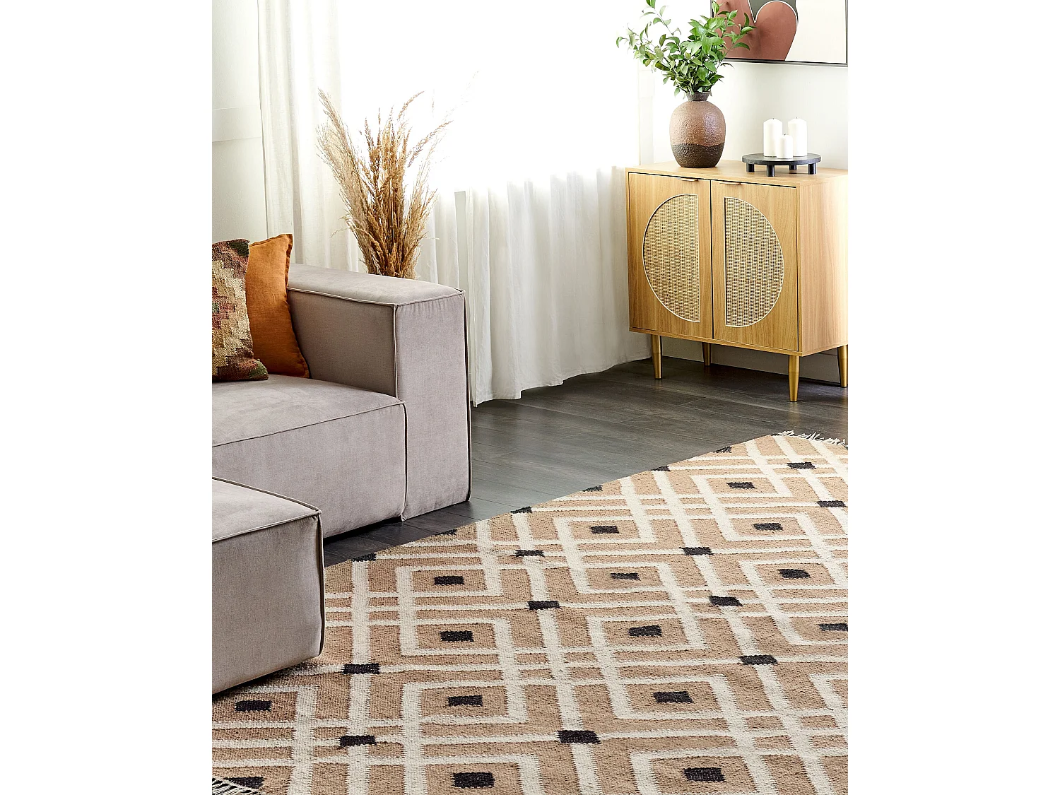 Tapis ESENCIK 200 x 300 cm Jute Beige