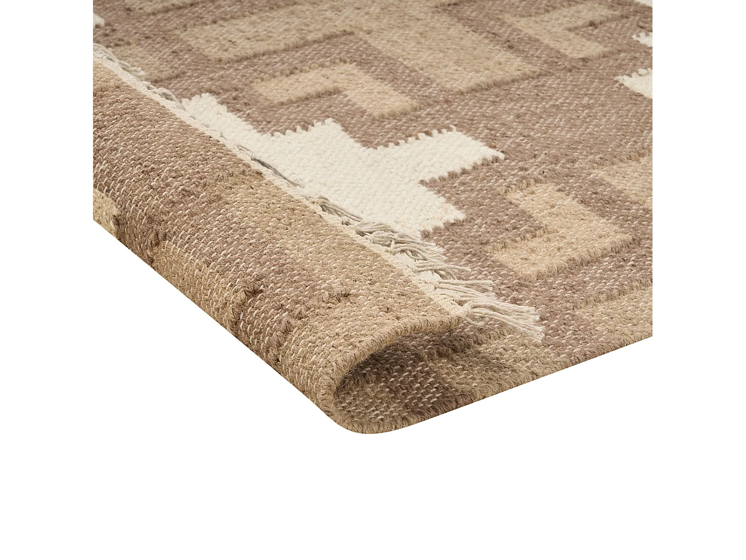 Teppich KONURTAY 160 x 230 cm Jute Beige