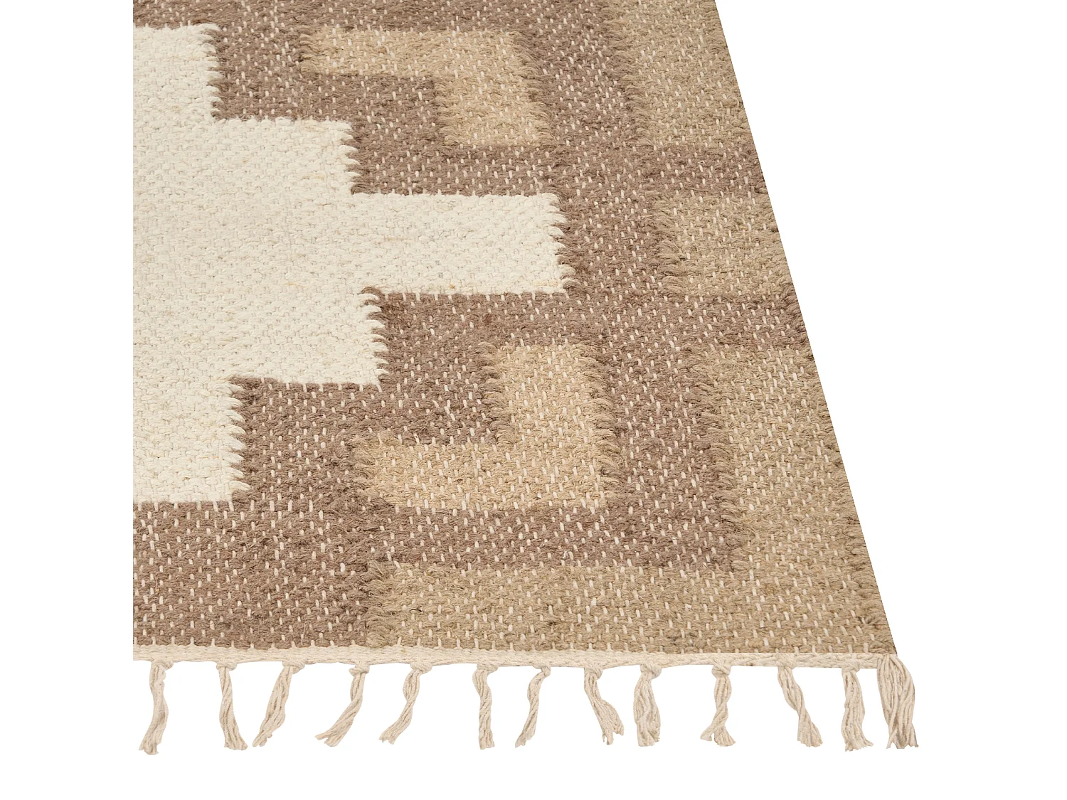 Tapis KONURTAY 160 x 230 cm Jute Beige