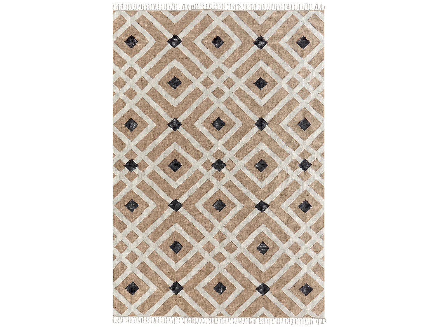 Tapis ESENCIK 160 x 230 cm Jute Beige