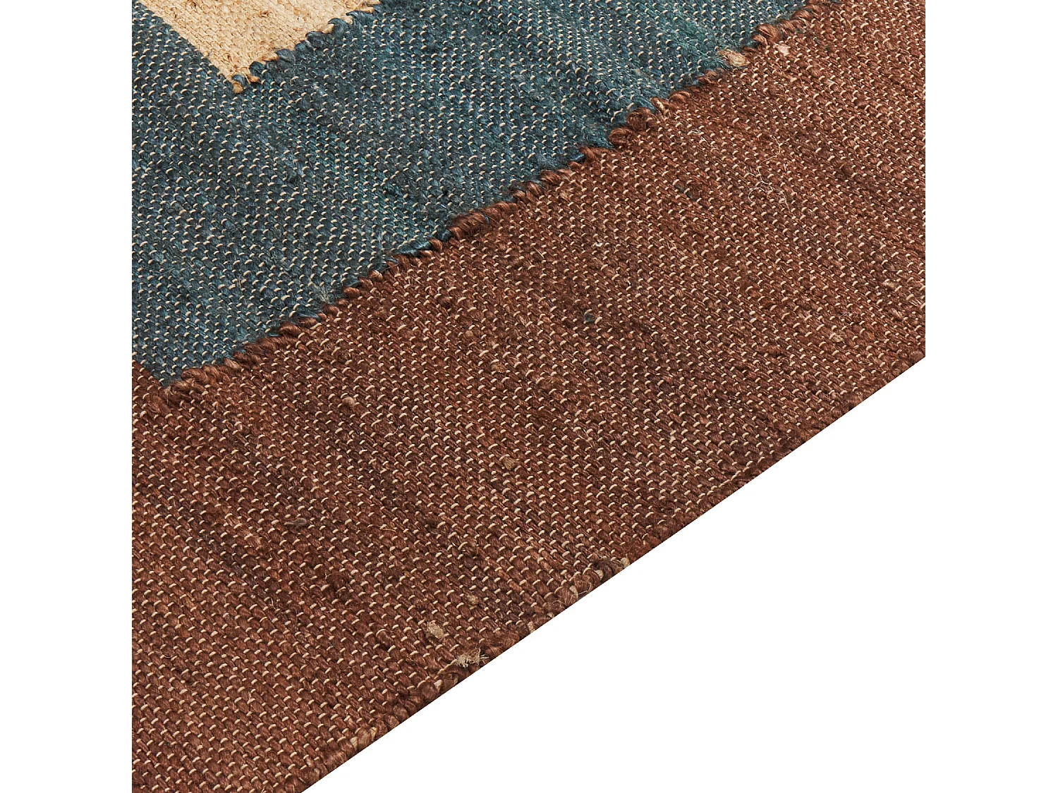 Alfombra ORTAKOY 160 x 230 cm Yute Multicolor