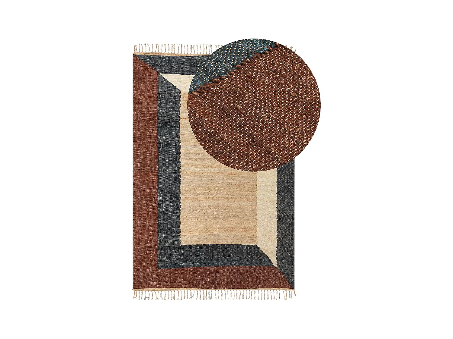 Tapis ORTAKOY Multicolore 160 x 230 cm Jute